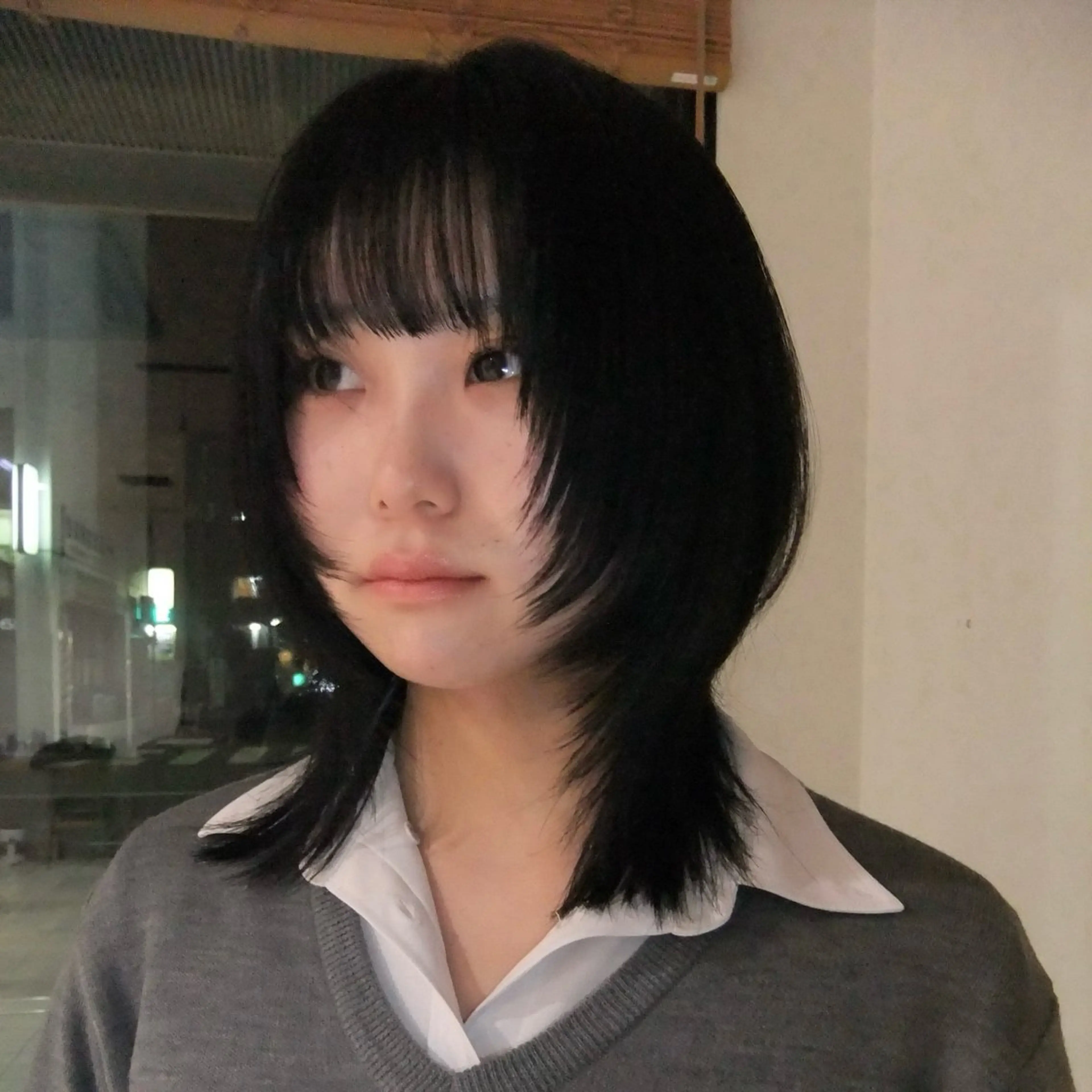 ミディアム カット レイヤー/似合わせ/ yuan⟡.·のヘアスタイル