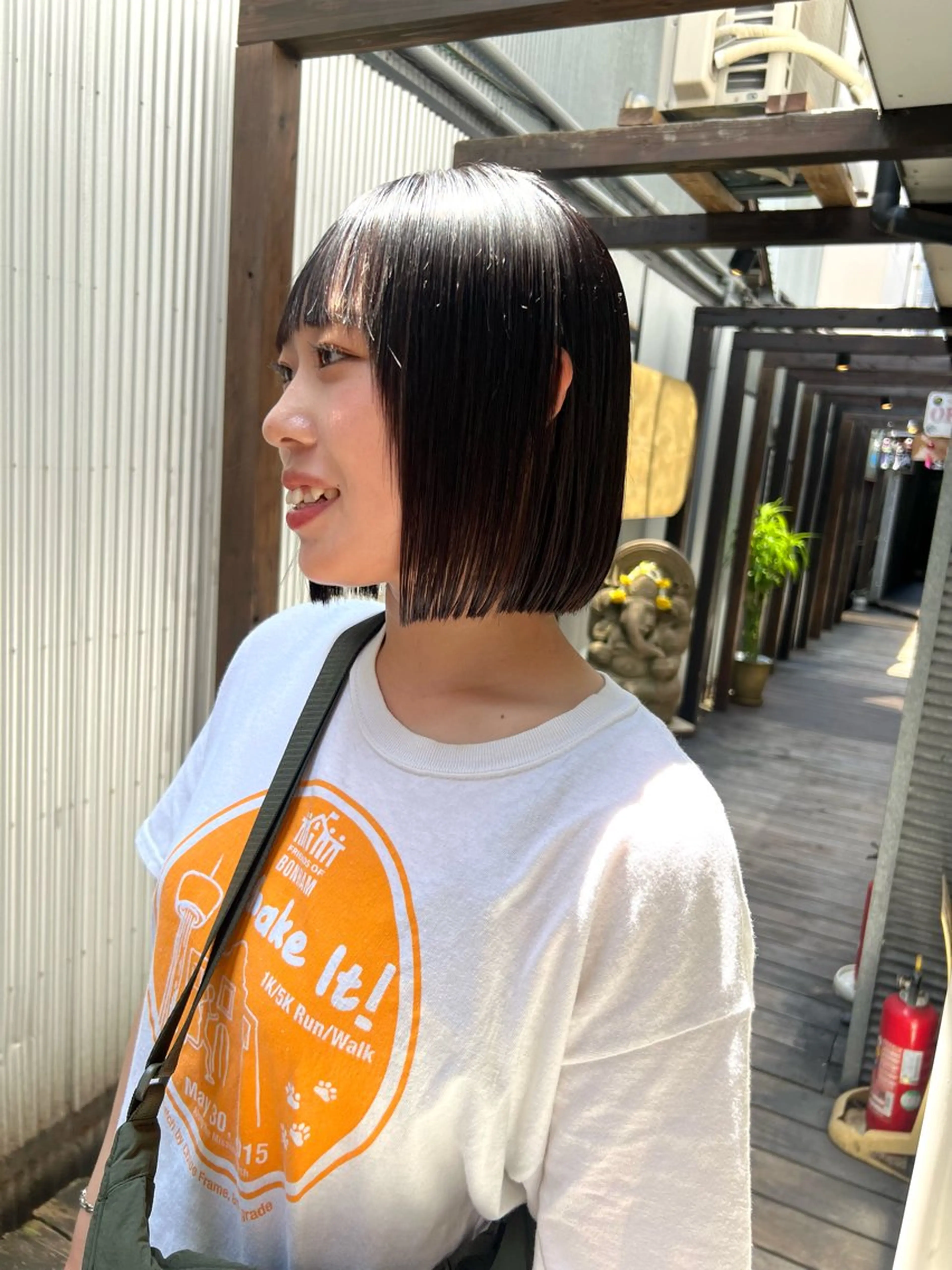 ショート ボブ U-fuショート 伊藤拓海のヘアスタイル