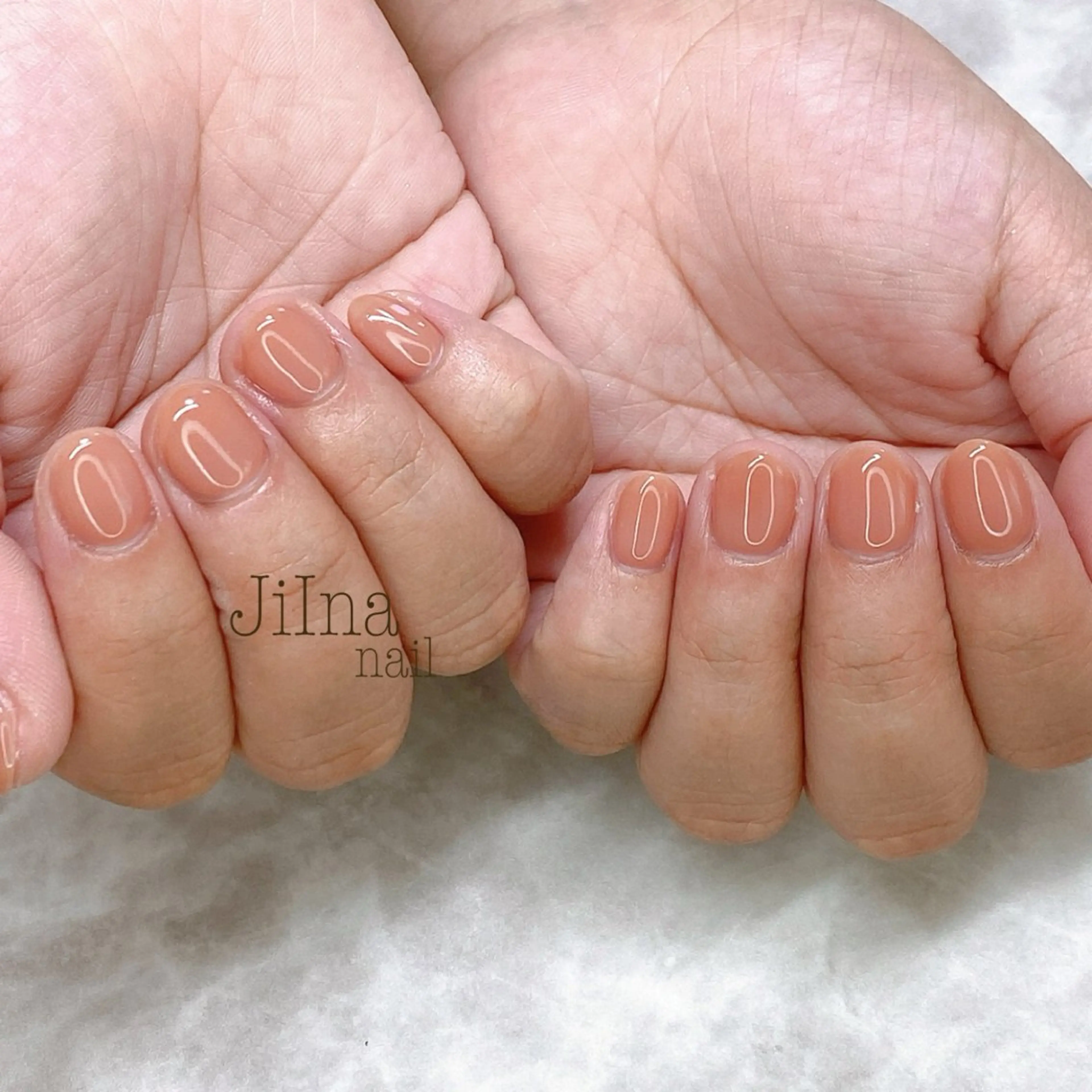ネイル ワンカラーネイル JiIna nailのネイルデザイン