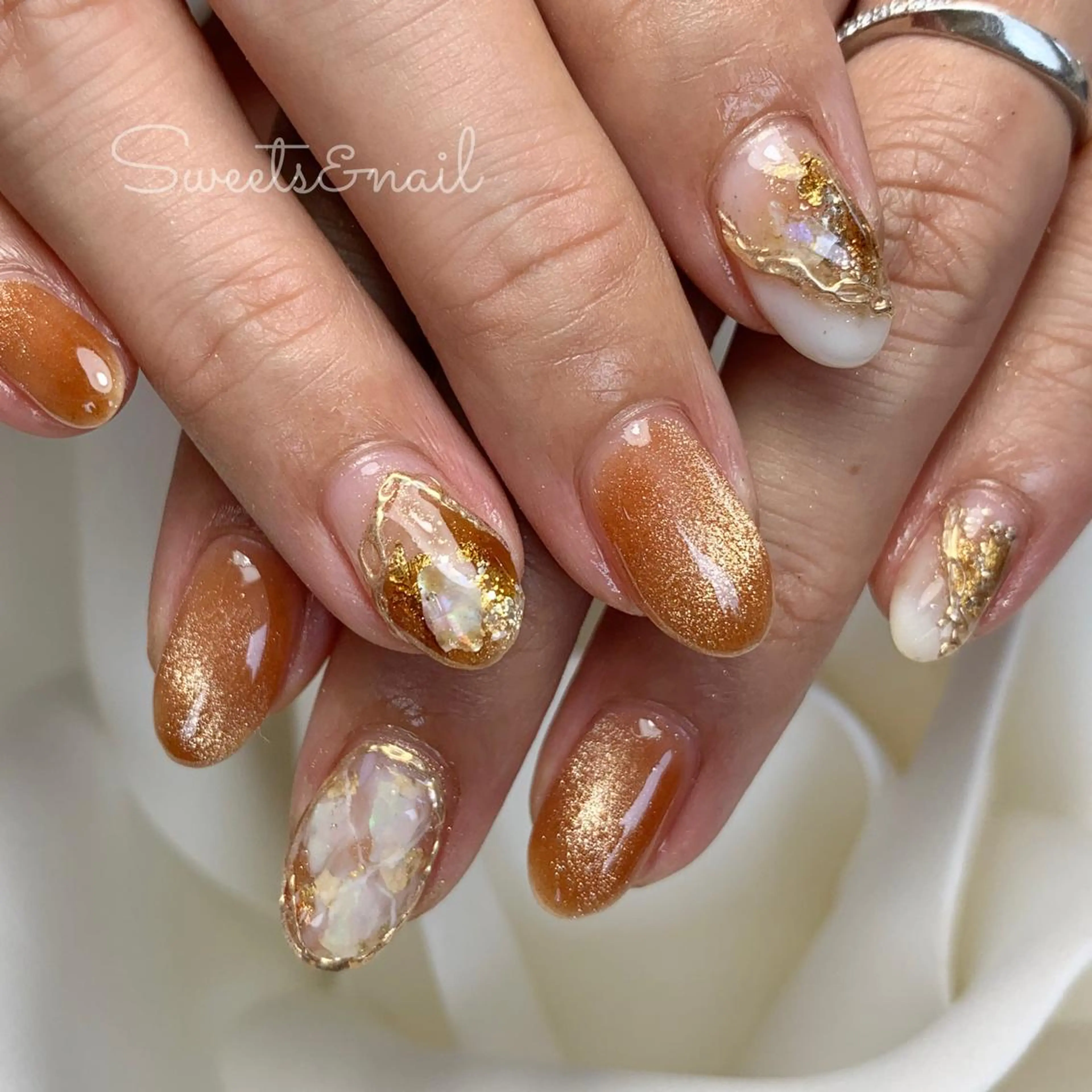 ネイル ニュアンスネイル Sweets＆ nail みなこのネイルデザイン