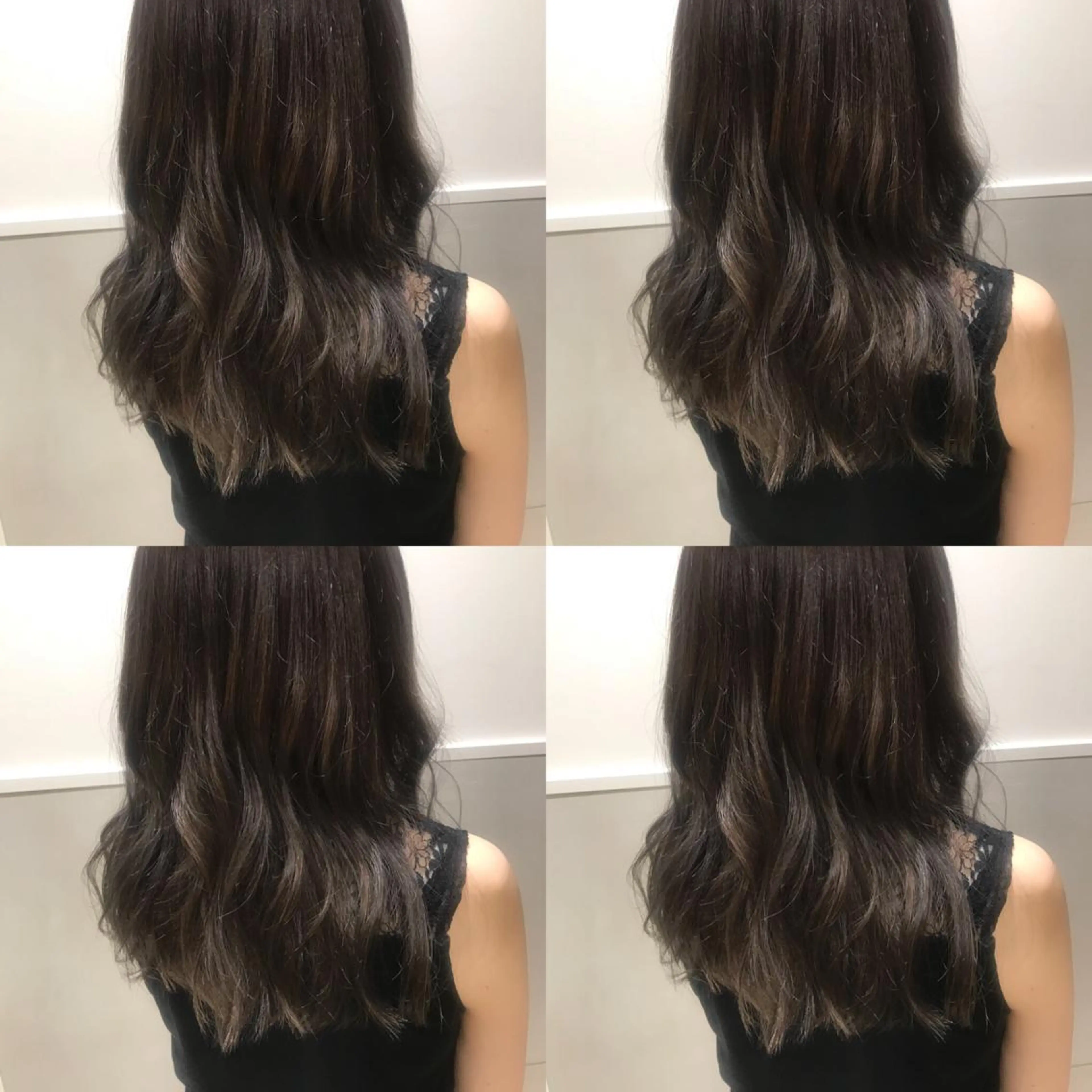 セミロング カラー SALOWIN所属・小栗 麻衣のヘアスタイル