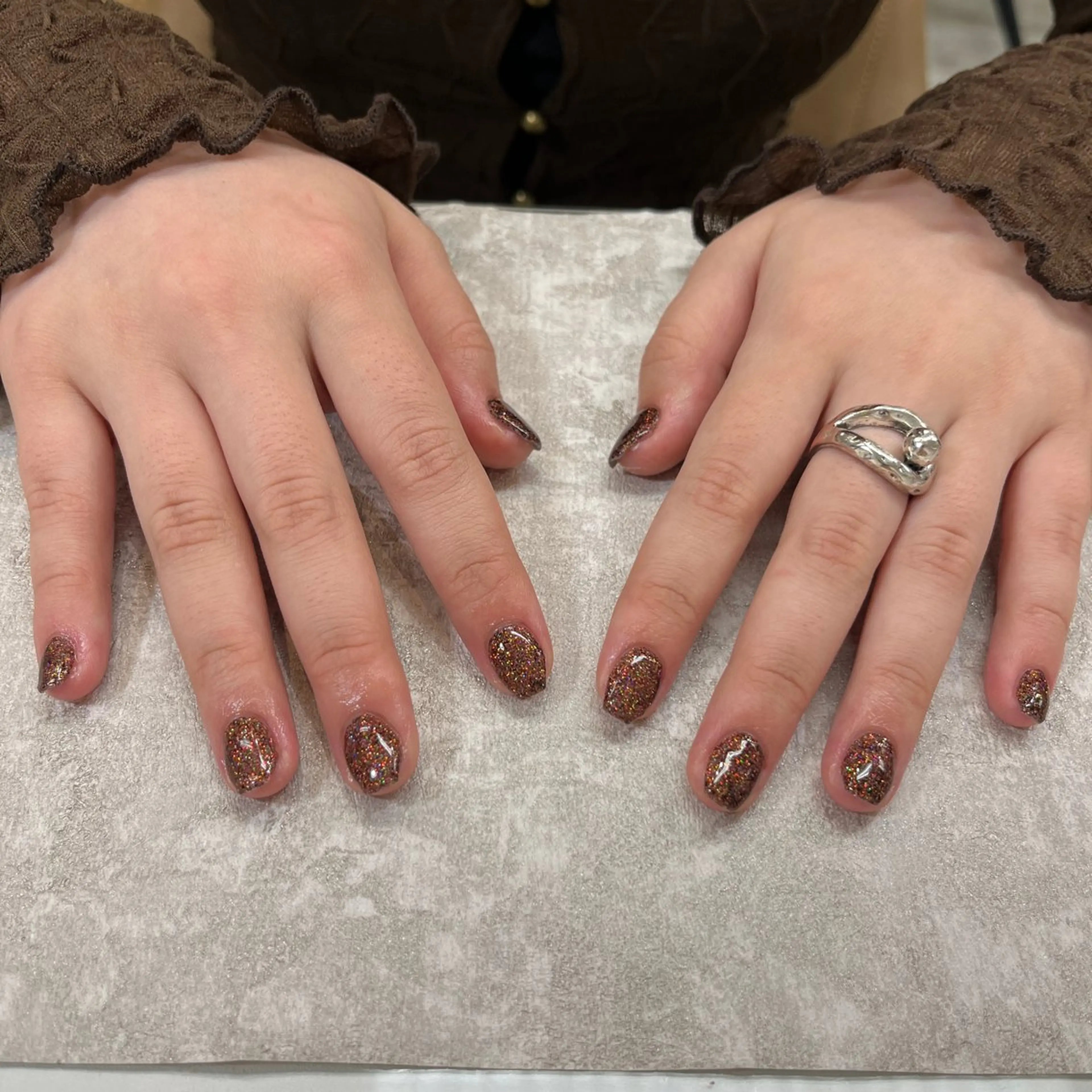 ネイル ハンドネイル 大島 玲奈のネイルデザイン