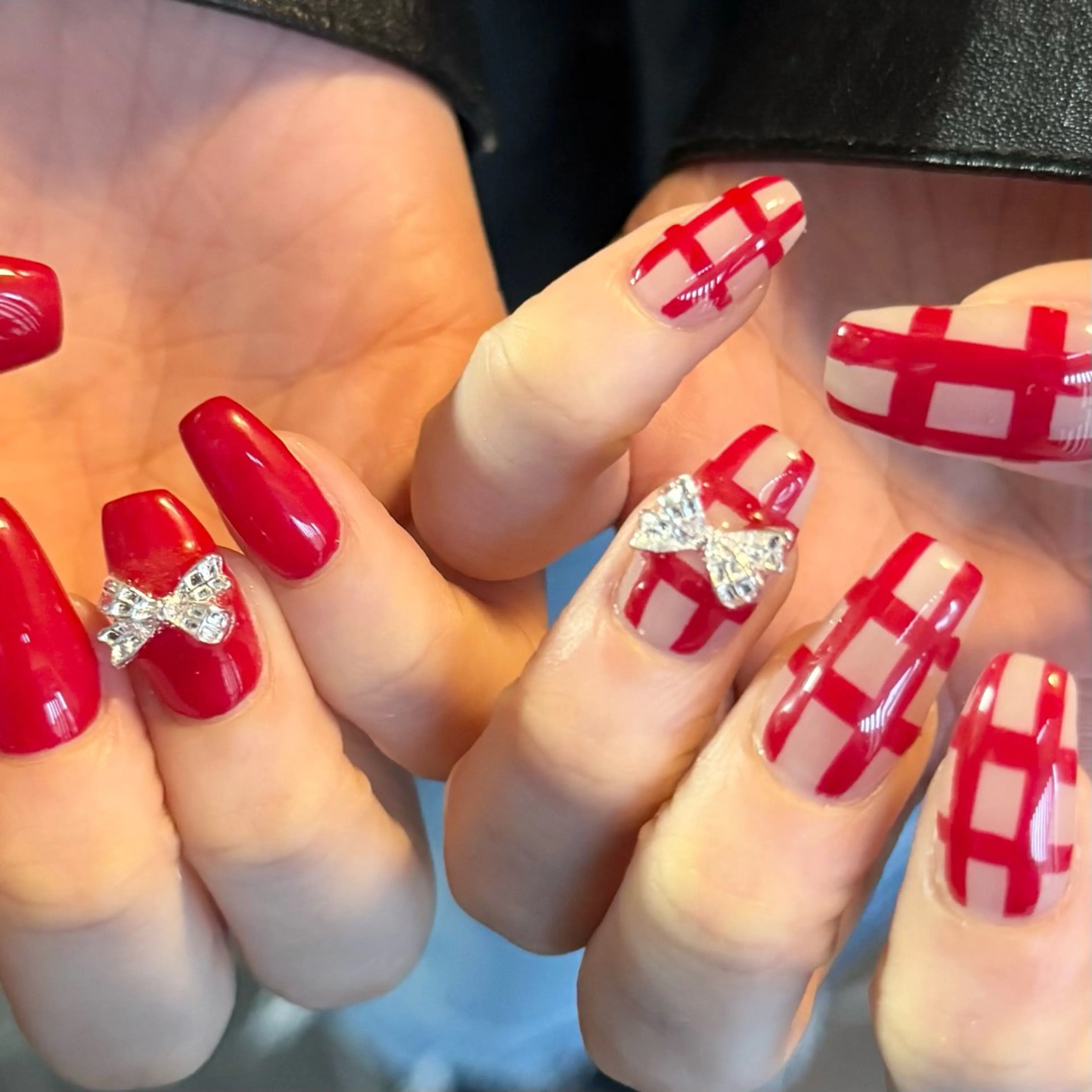 ミディアム 小川 柚香のネイルデザイン