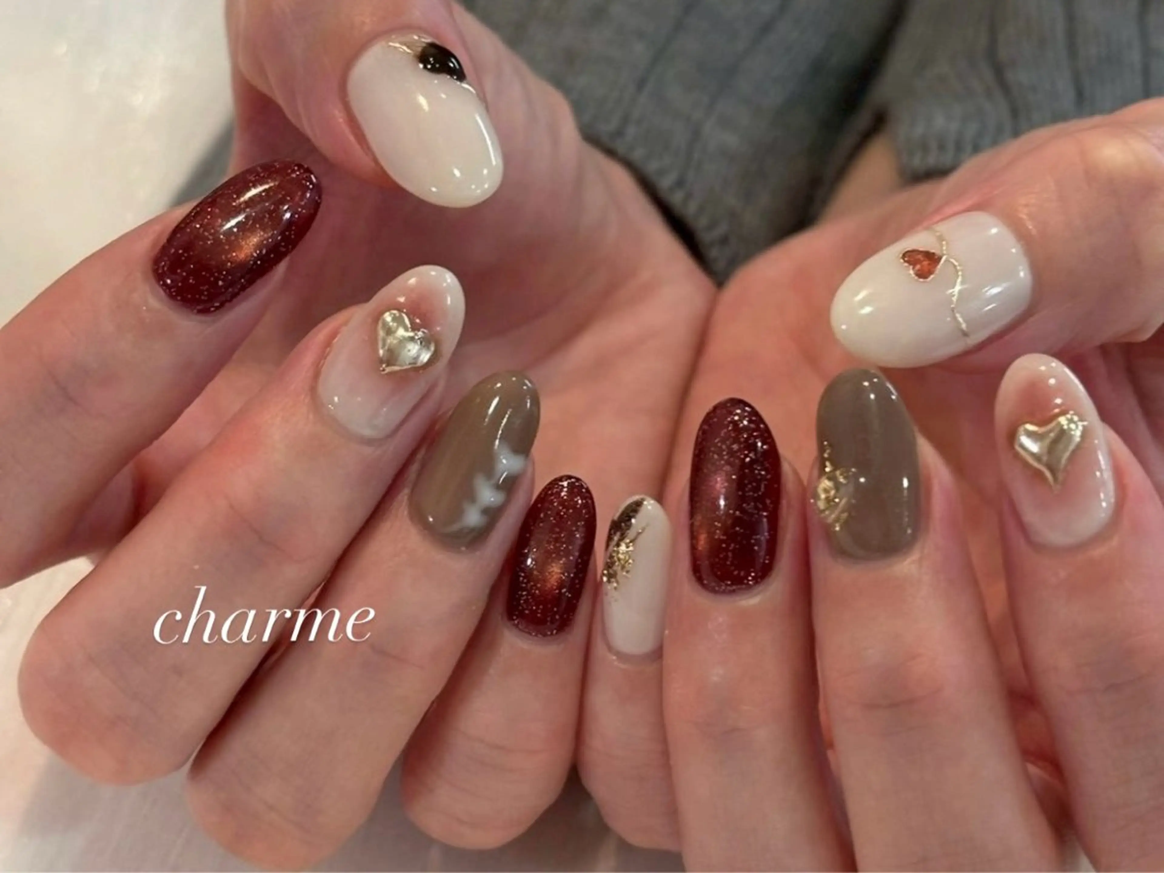 ネイル charme nailのネイルデザイン