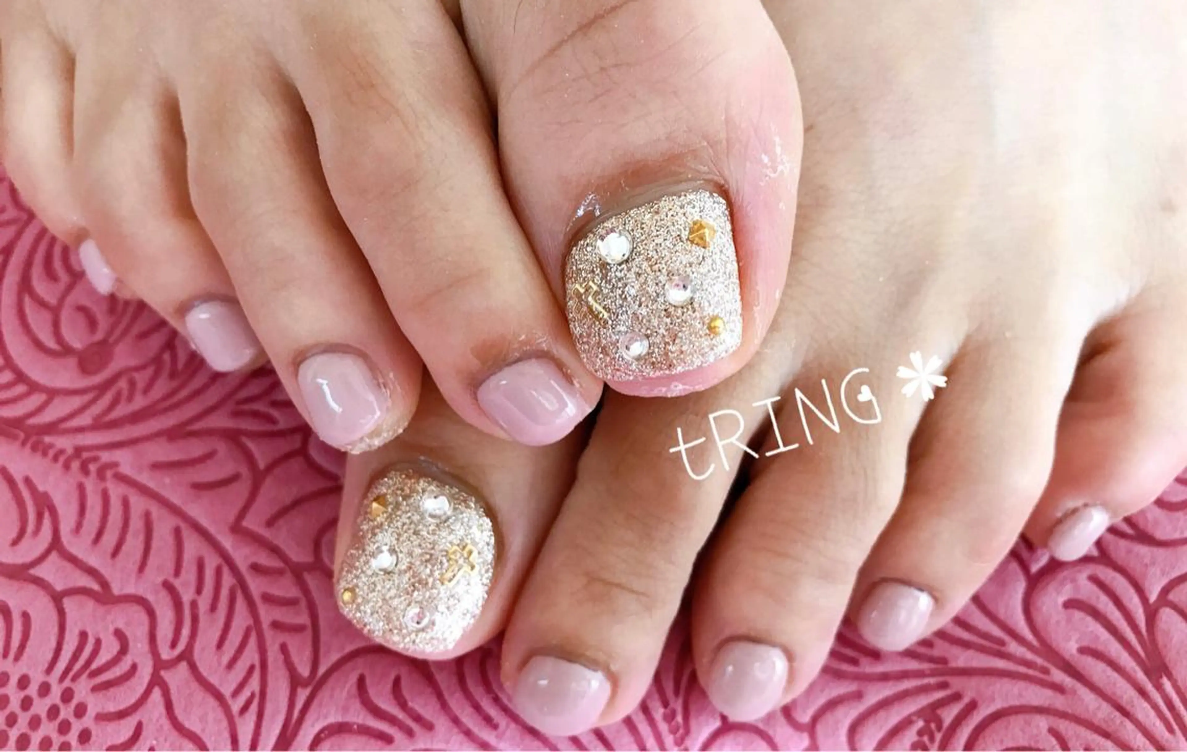 ネイル ハンドネイル tRING＊ しいの木台のネイルデザイン