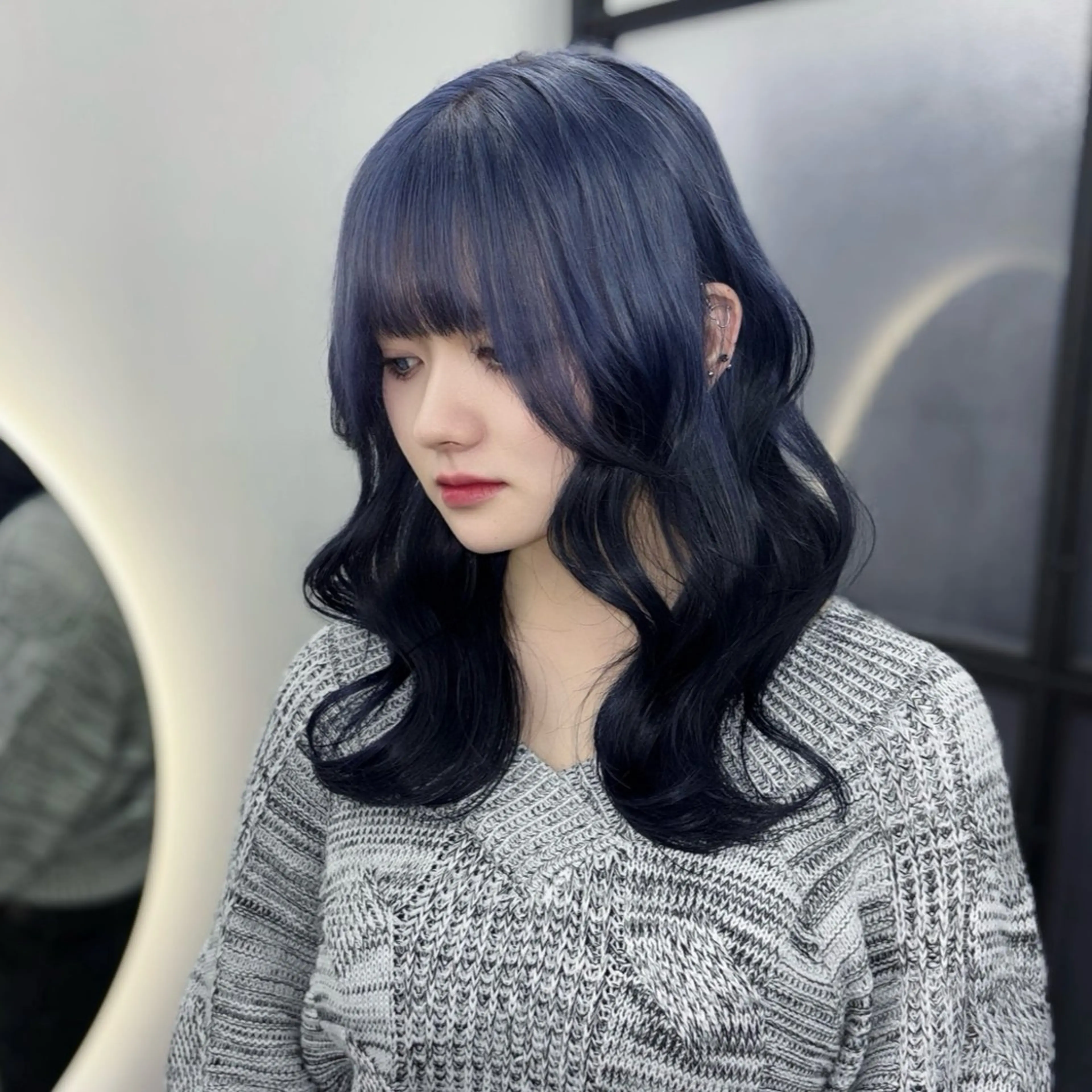 ロング カラー ヘアカラー Ren. 🦋デザインカラーのヘアスタイル