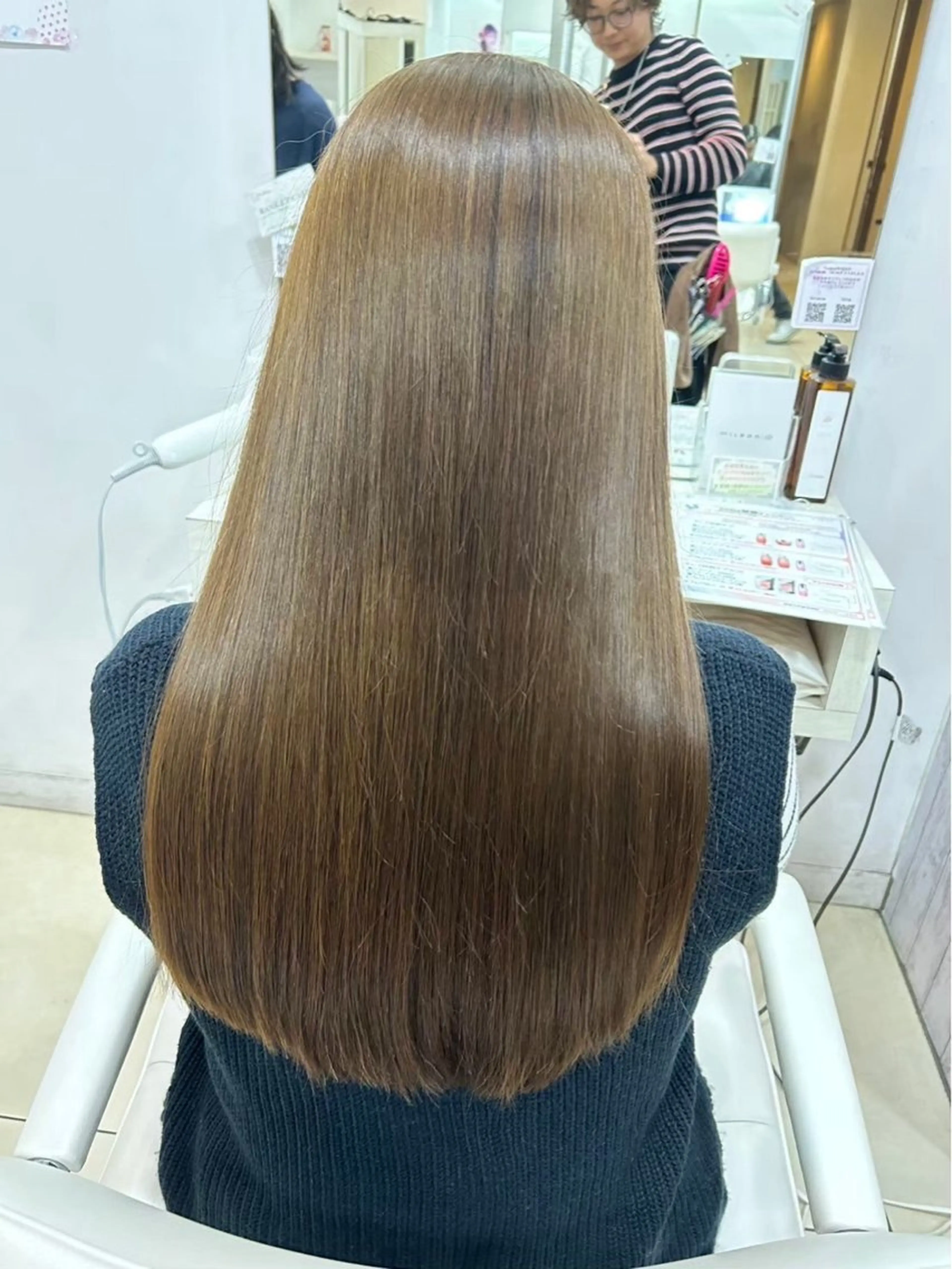 ロング カラー カット ヘアカラー トリートメント 🎀ゆい🎀 髪質改善カラー🎀のヘアスタイル