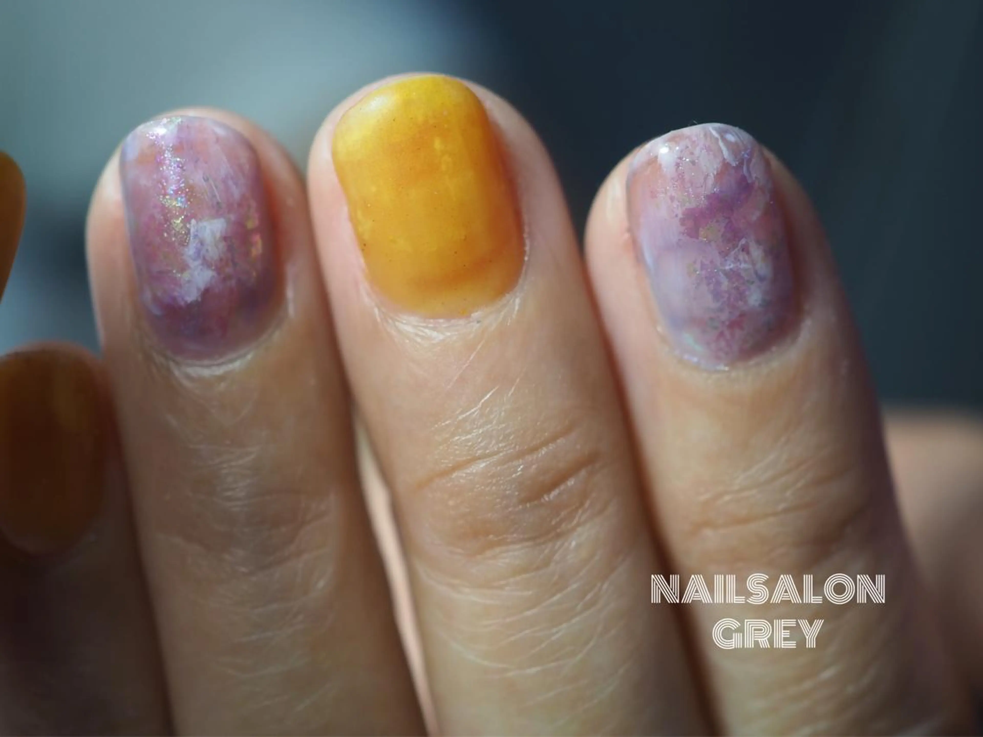 ネイル 【GREY】 TAIRAのネイルデザイン