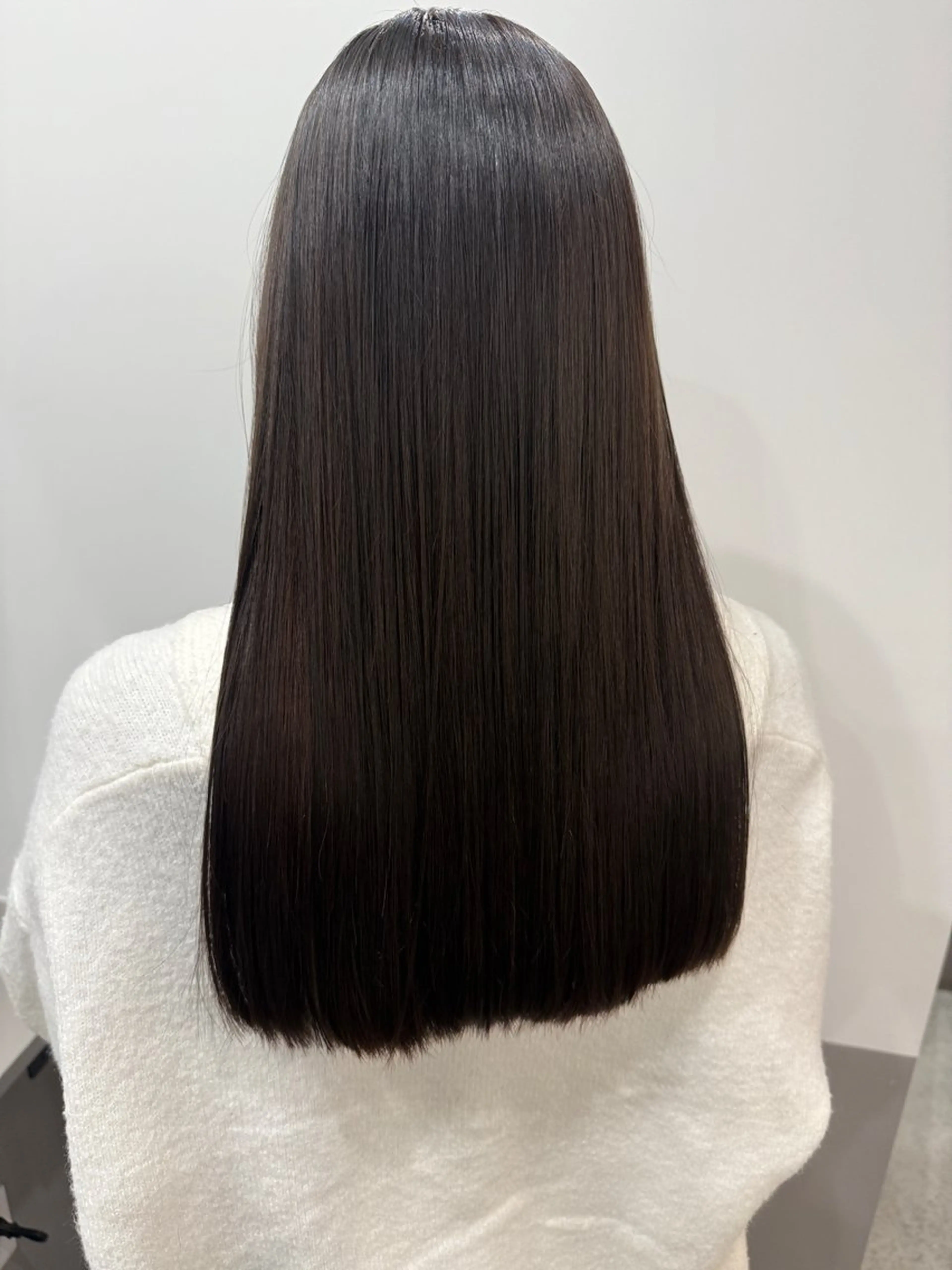 ロング ボブ 顔まわりレイヤー 顔周りカット 髪質改善 レイヤーカット dogstar 加藤翔大のヘアスタイル