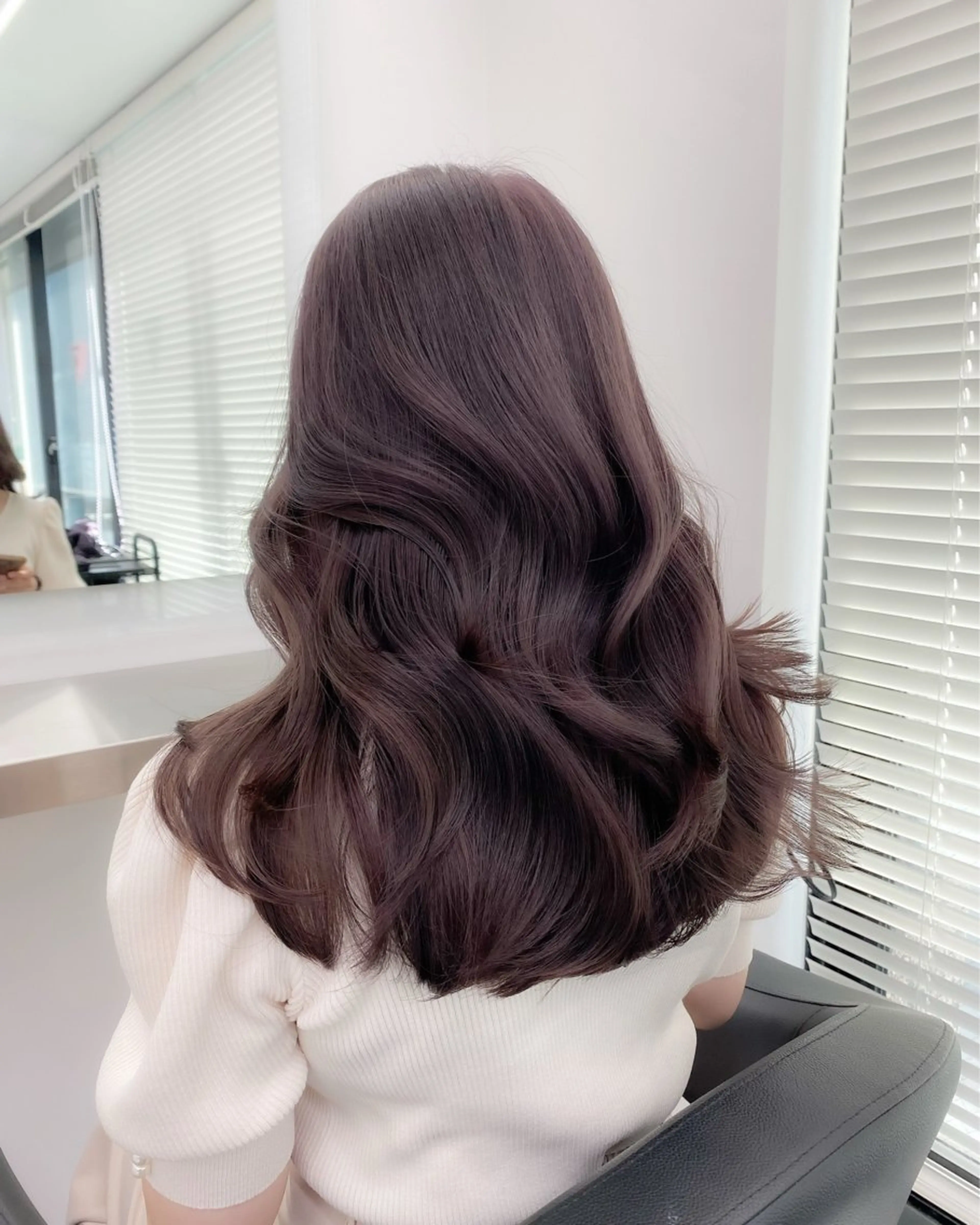 ロング カラー ヘアカラー ヘアセット 上品モテヘア🩶 karen🩶のヘアスタイル