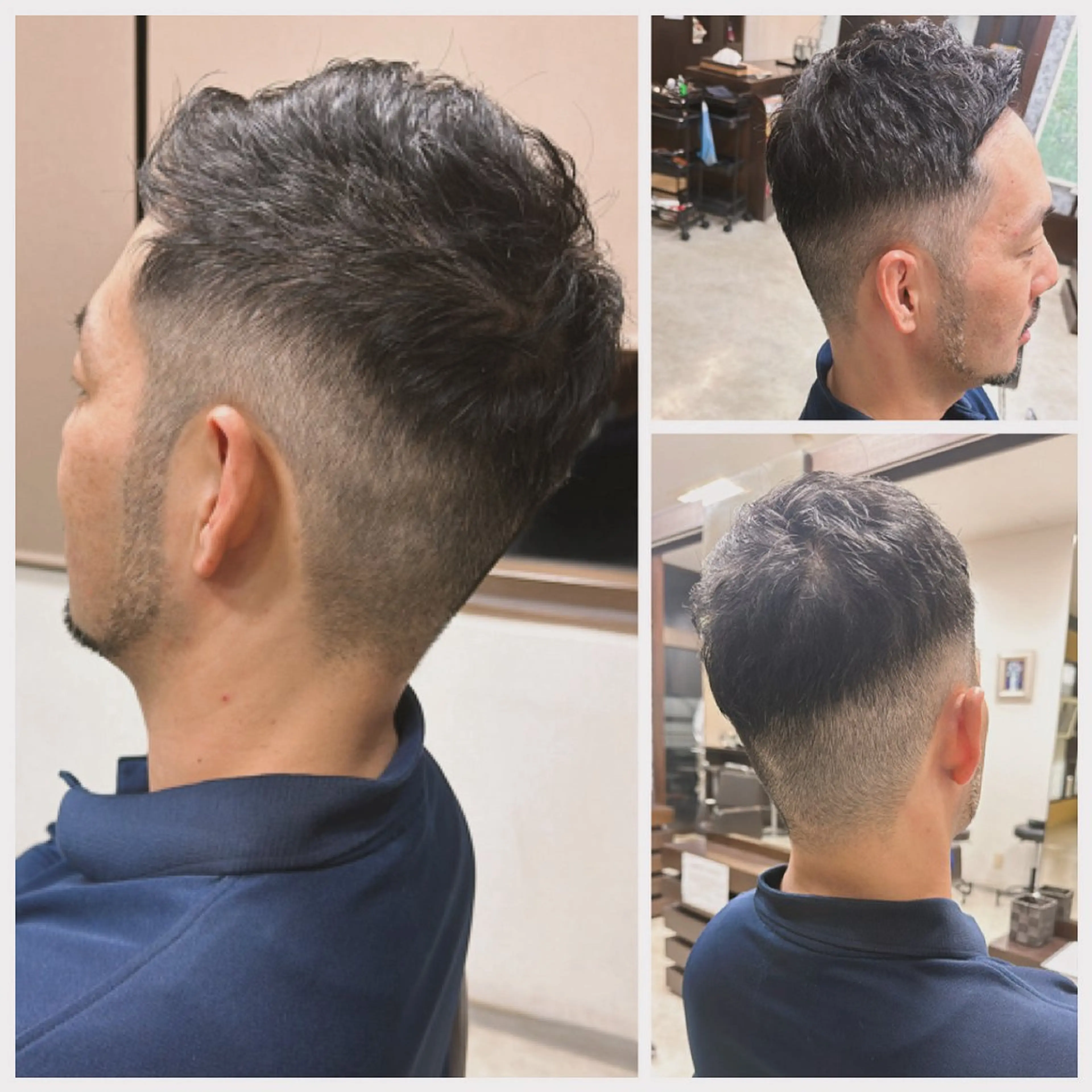 ショート メンズ 中島 剛のヘアスタイル