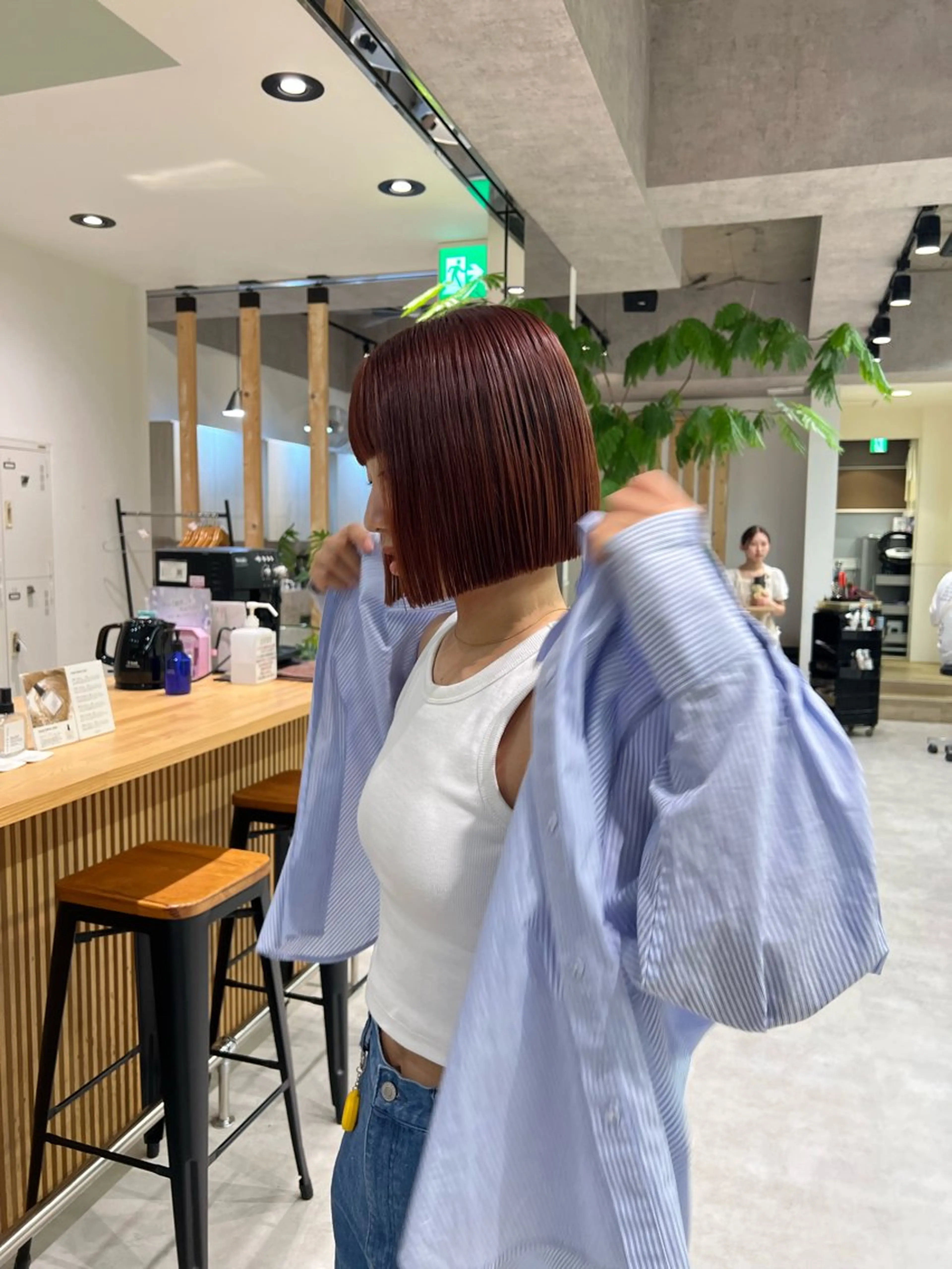 ショート ボブ 透明感カラー/ボブ / MARIE🍇のヘアスタイル