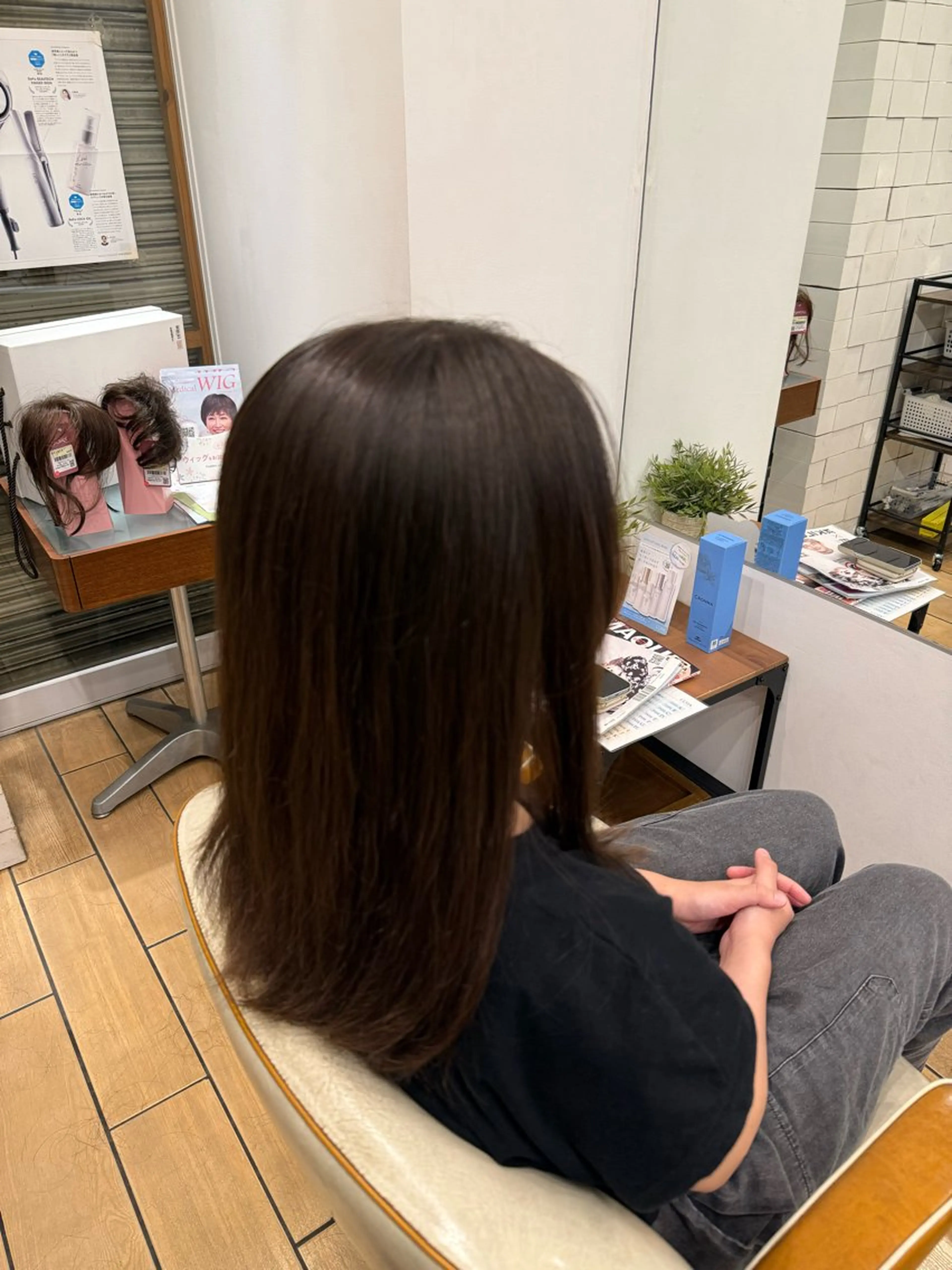 セミロング 中野 亮のヘアスタイル