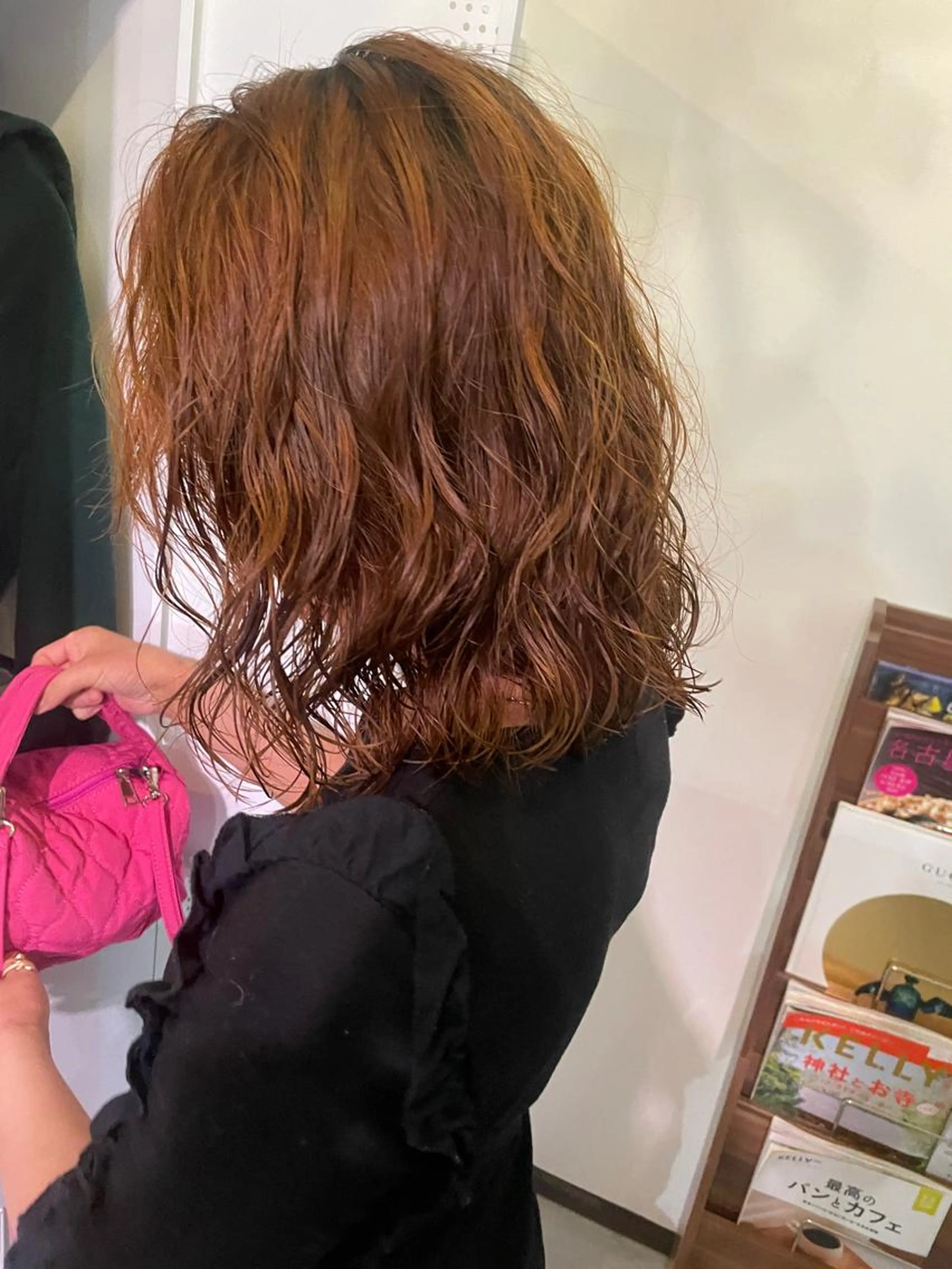 カット　＋　デザインパーマ　＋　トリートメント　＋　マーブの写真