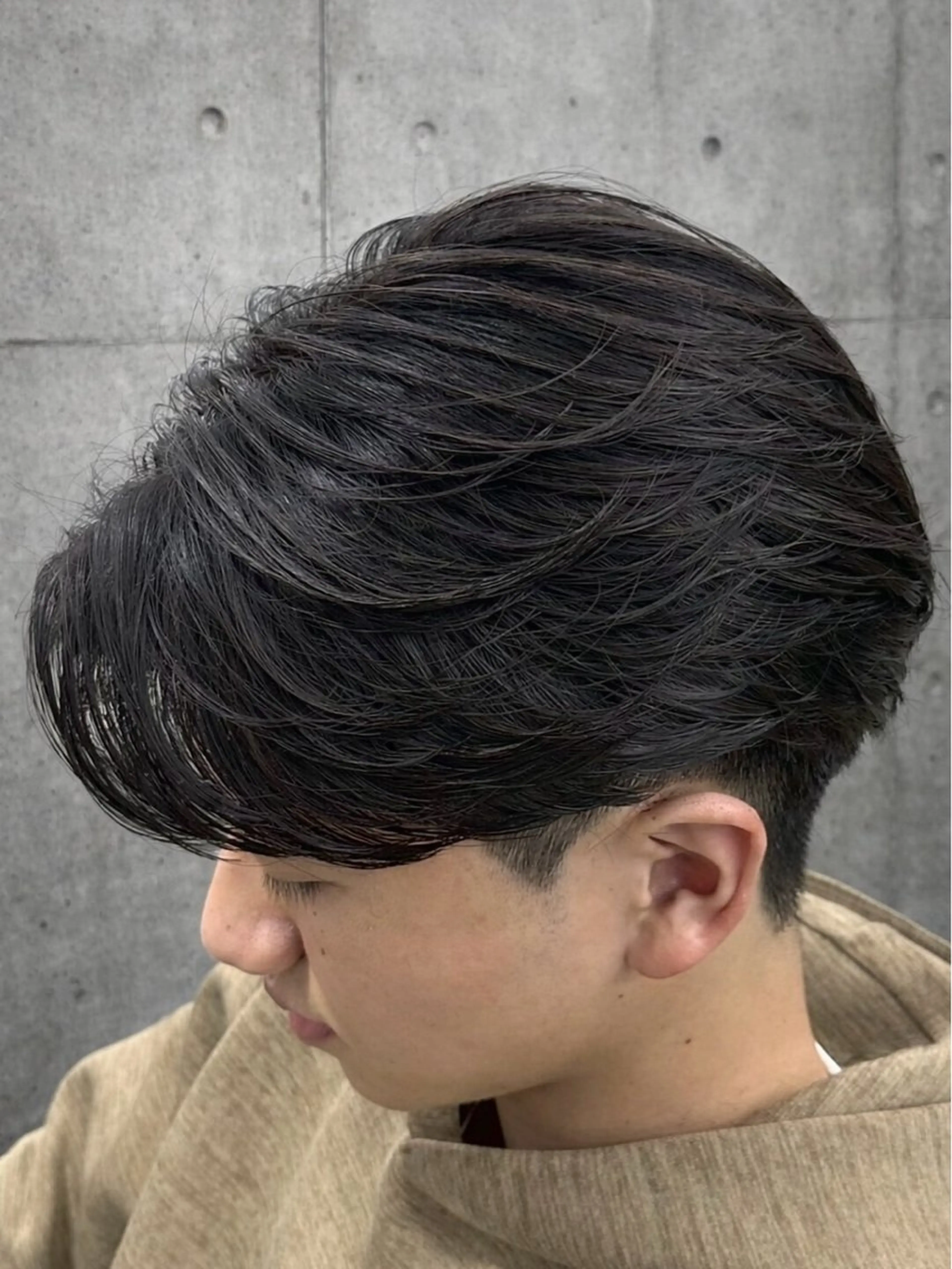 ショート ヘアカラー トリートメント 🔥メンズパーマ🔥 ⚡️パーマの玄人⚡️のヘアスタイル