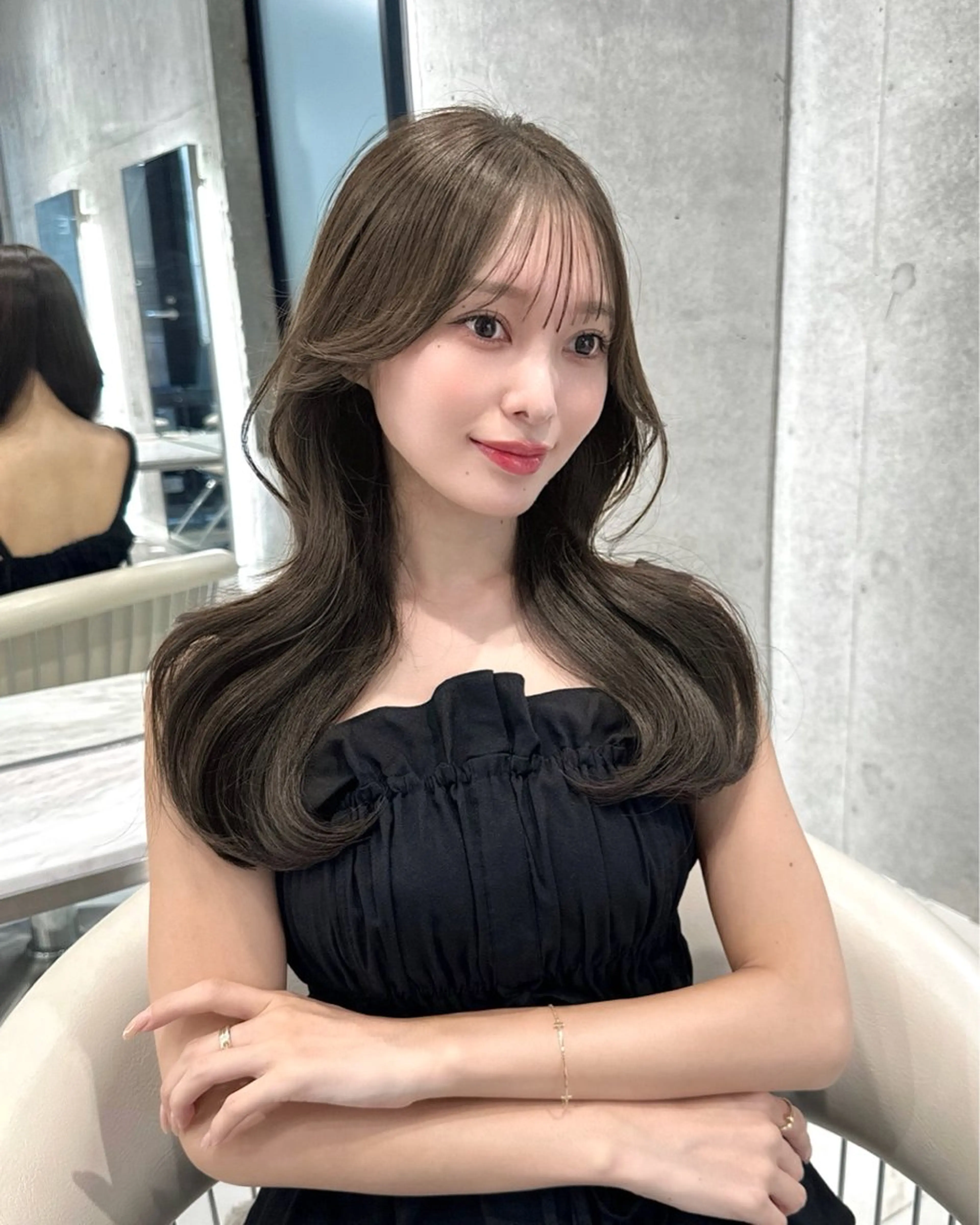 セミロング カラー ✨上品レディーなヘア スタイルへ✨髙木諒也のヘアスタイル