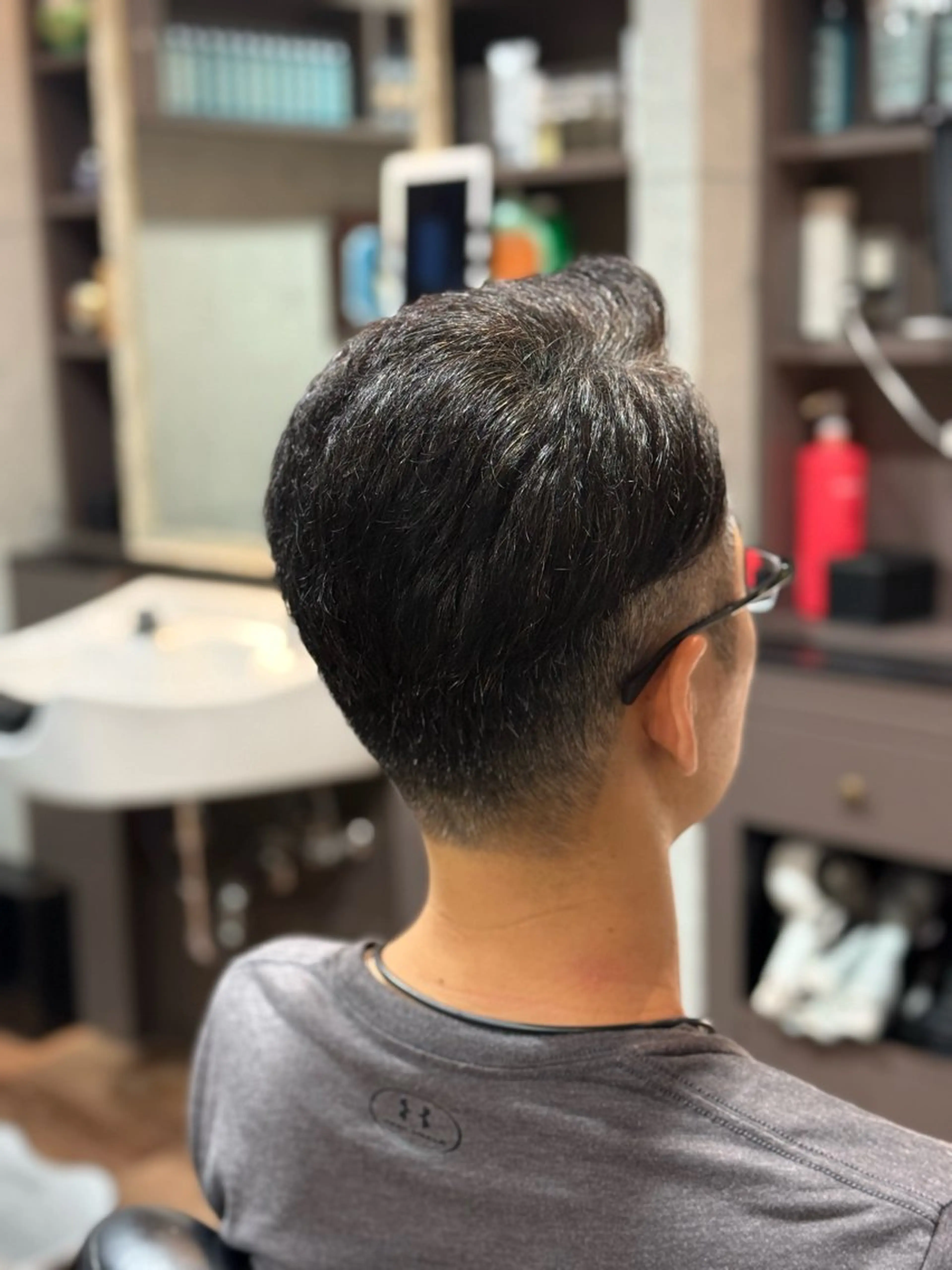 ミディアム 🔥無料メンズカット /パーマ🔥奥山のヘアスタイル