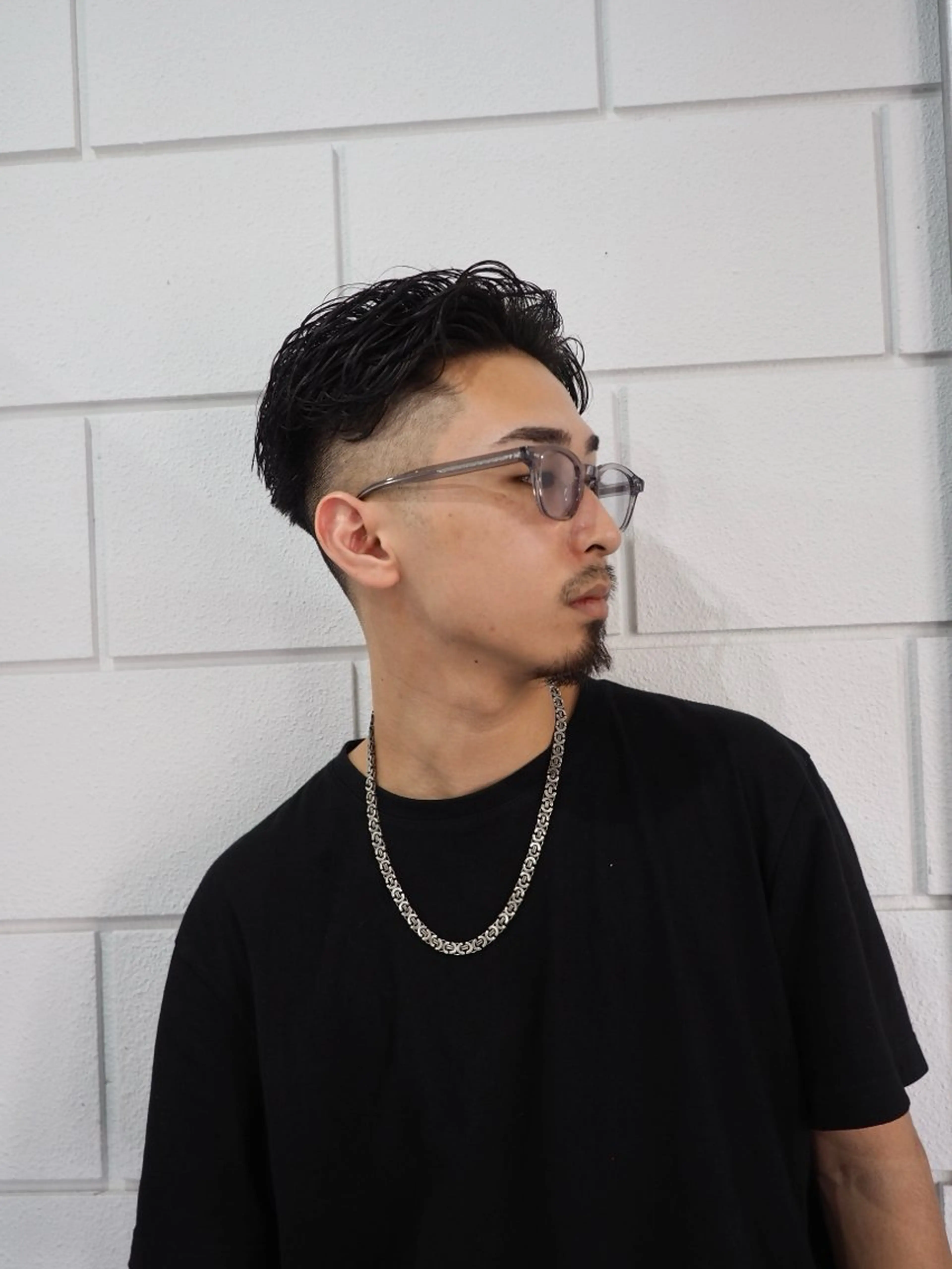 ショート パーマ メンズ 相澤 拳のヘアスタイル