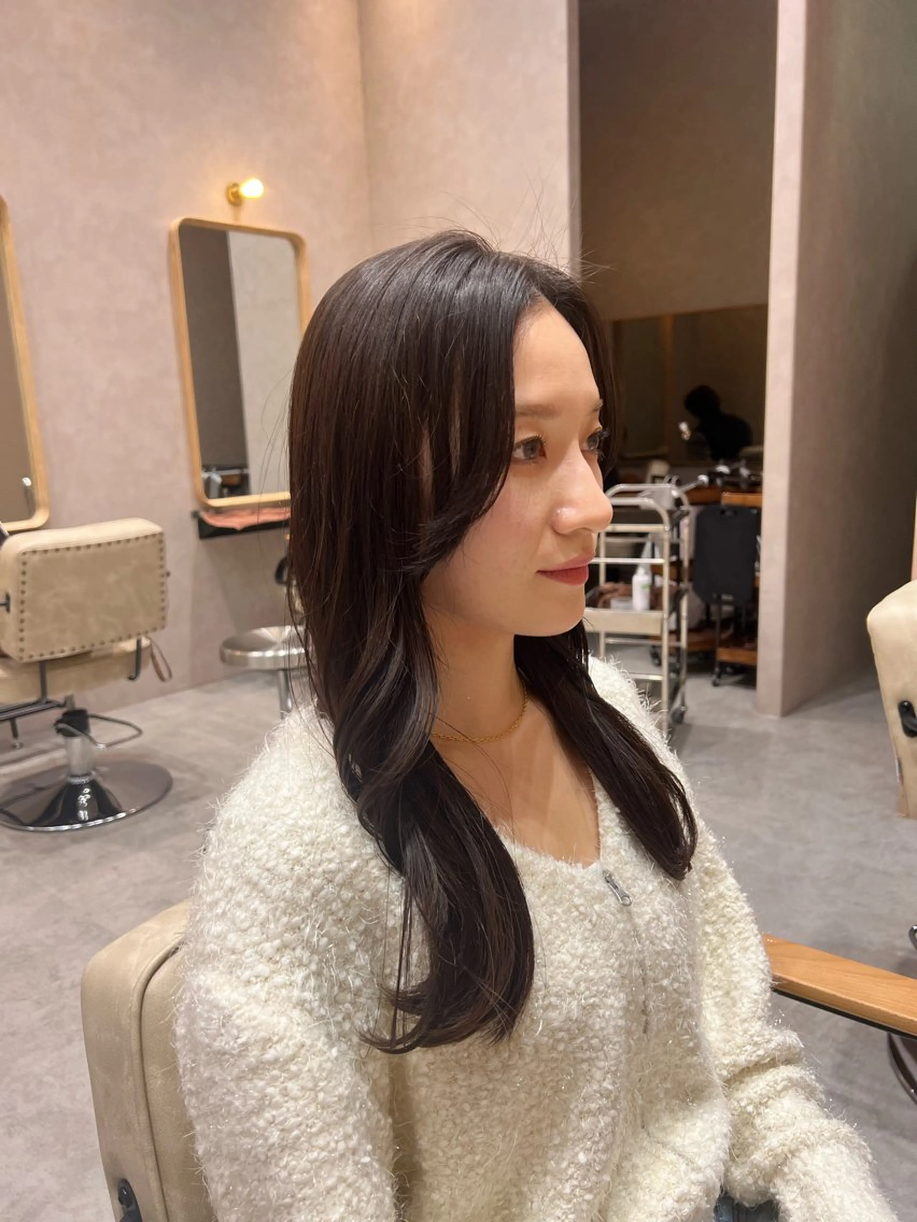 ロング カラー ブラウンカラー 透明感カラー 透明感/ベージュ /kazui🐈のヘアスタイル
