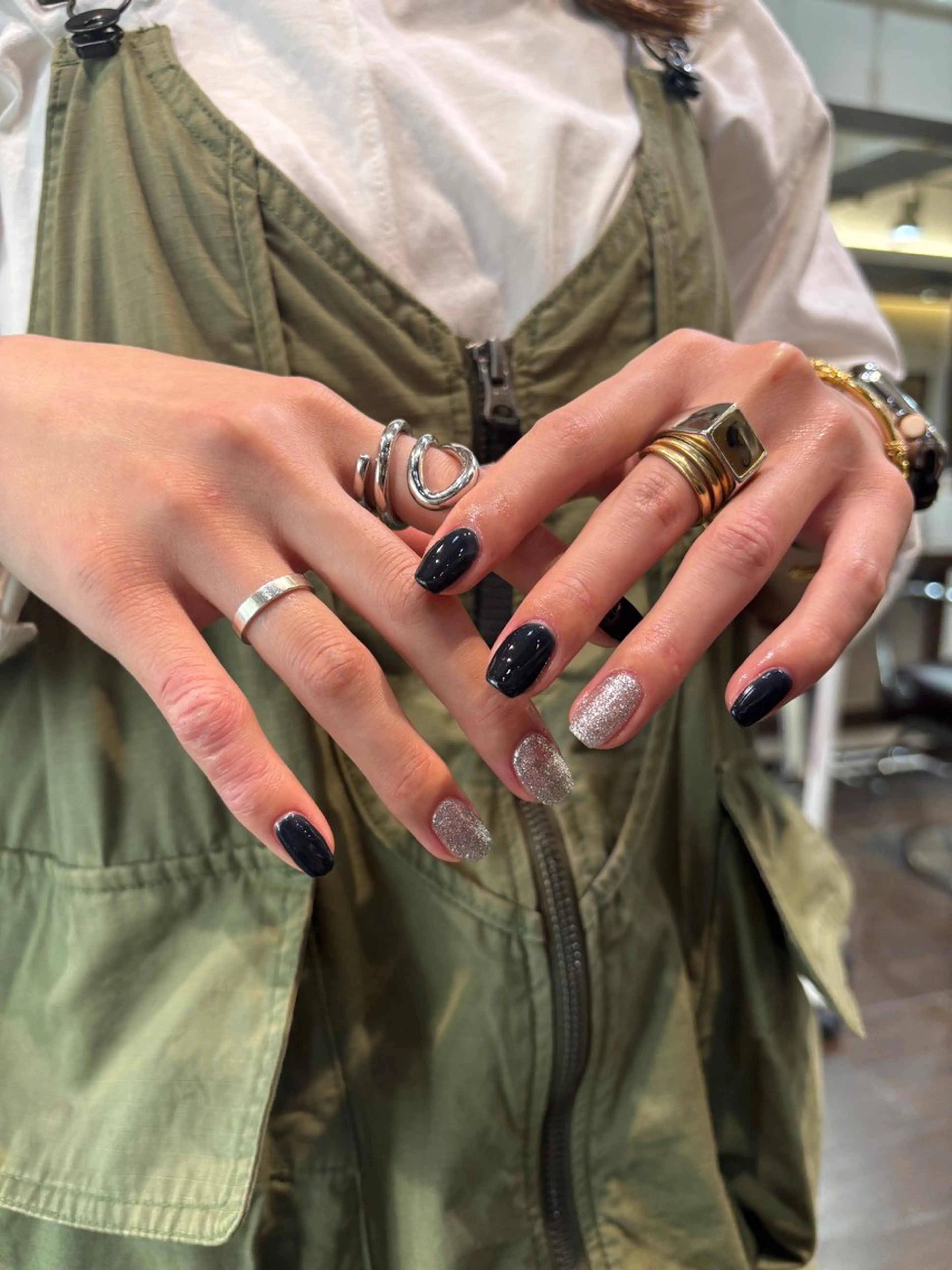 U24パラジェルネイル💅【ワンカラー2色組み合わせ】の写真