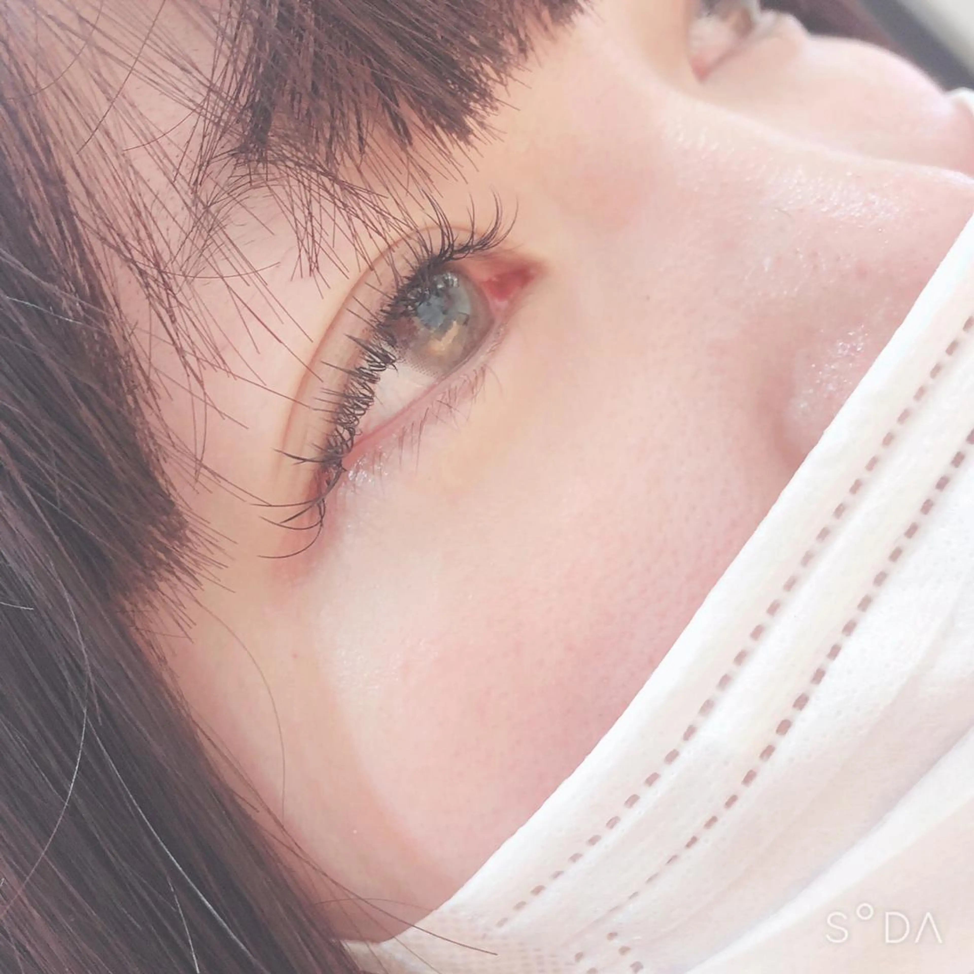 マツエク・マツパ くびれボブ🎀 くびれミディアム🎀のヘアスタイル