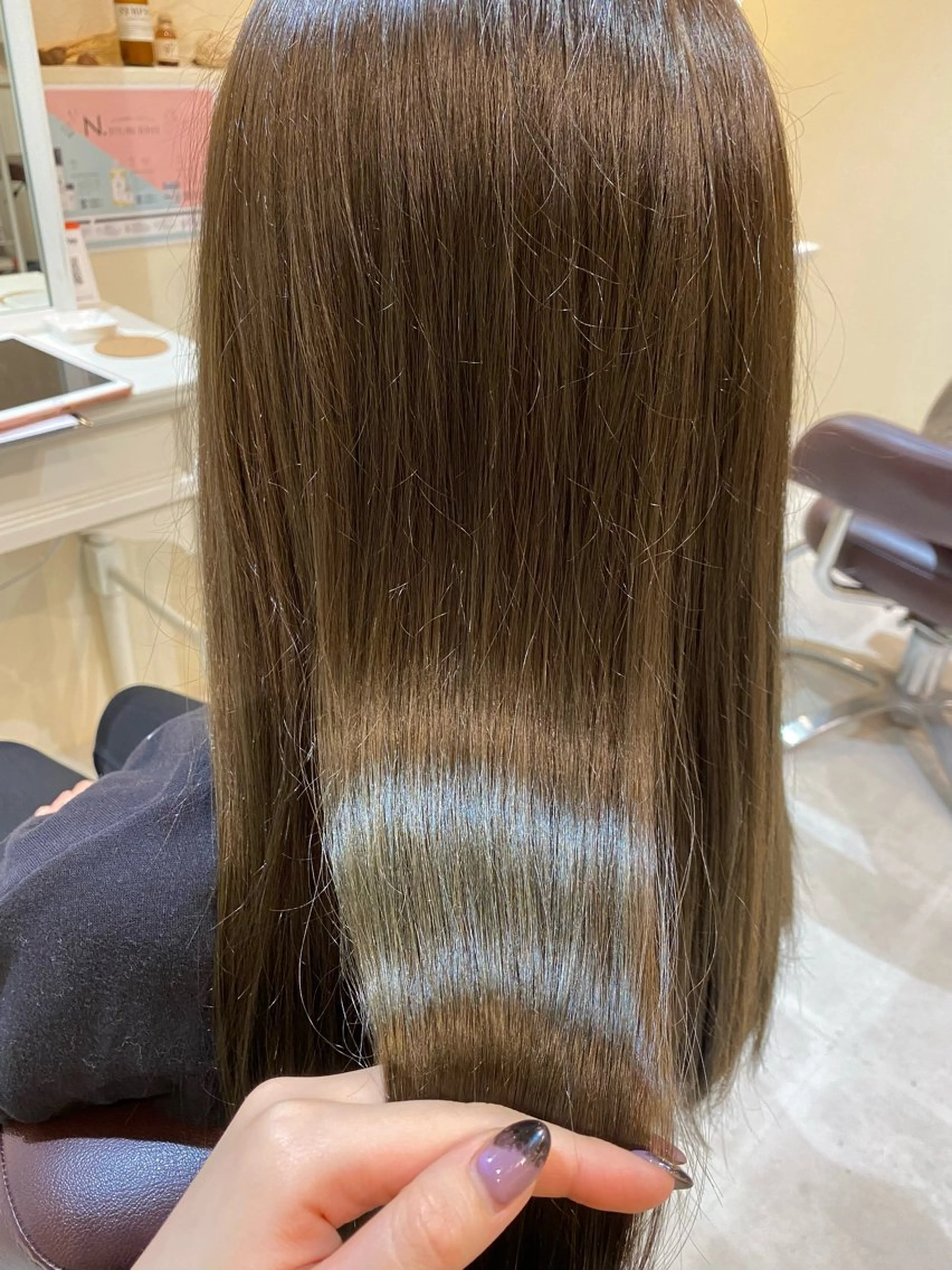 当日予約限定❕カラー➕ハホニコ3stepトリートメント ¥5000🤍の写真