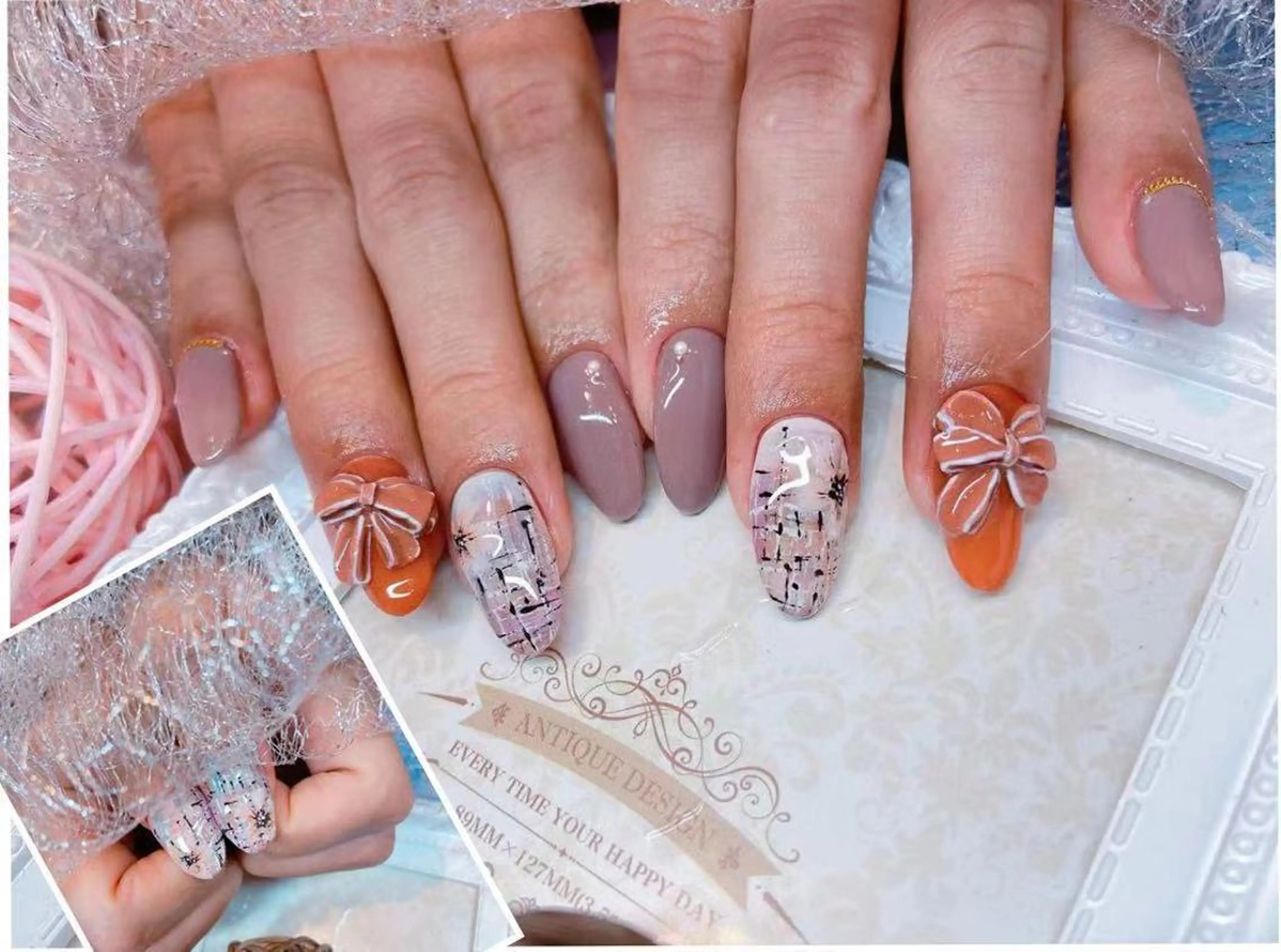 ネイル 長さだし専門店 M2　rikaのネイルデザイン