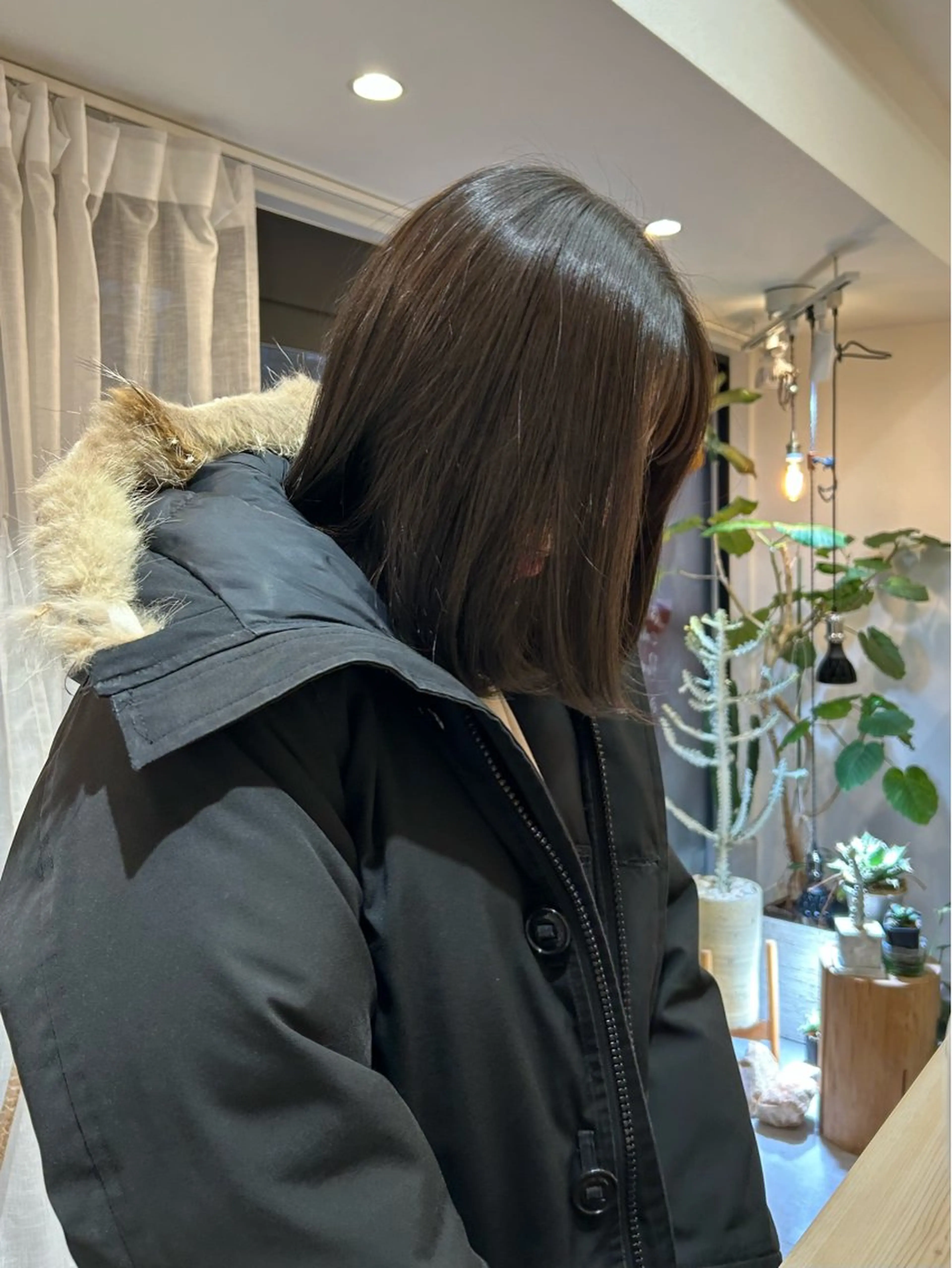 ミディアム ayaka ［sou］のヘアスタイル