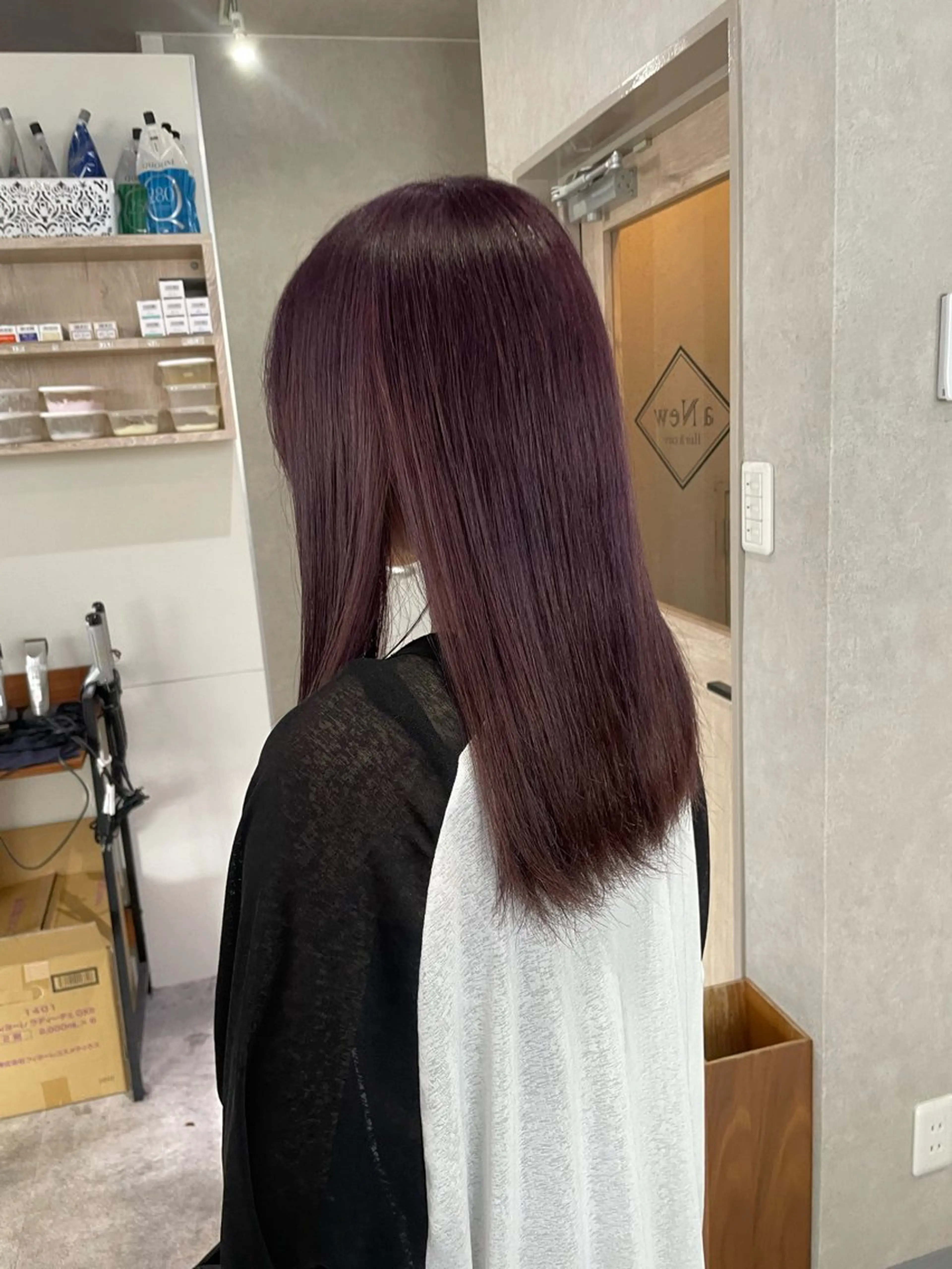 ロング カラー ブリーチ ヘアカラー トリートメント 髪質改善/Bloss om🌷高橋沙衣のヘアスタイル