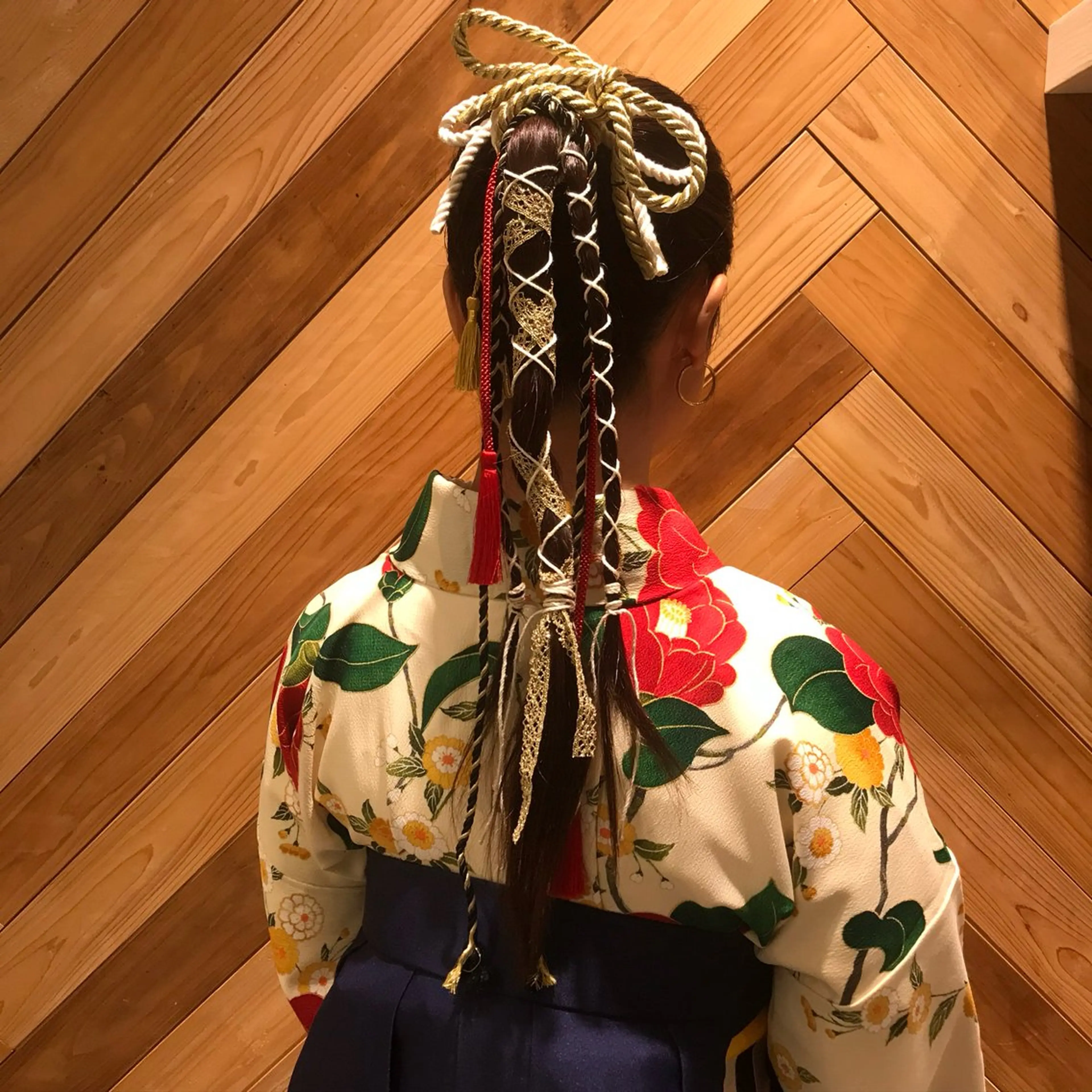 袴着付け＋ヘアセットの写真