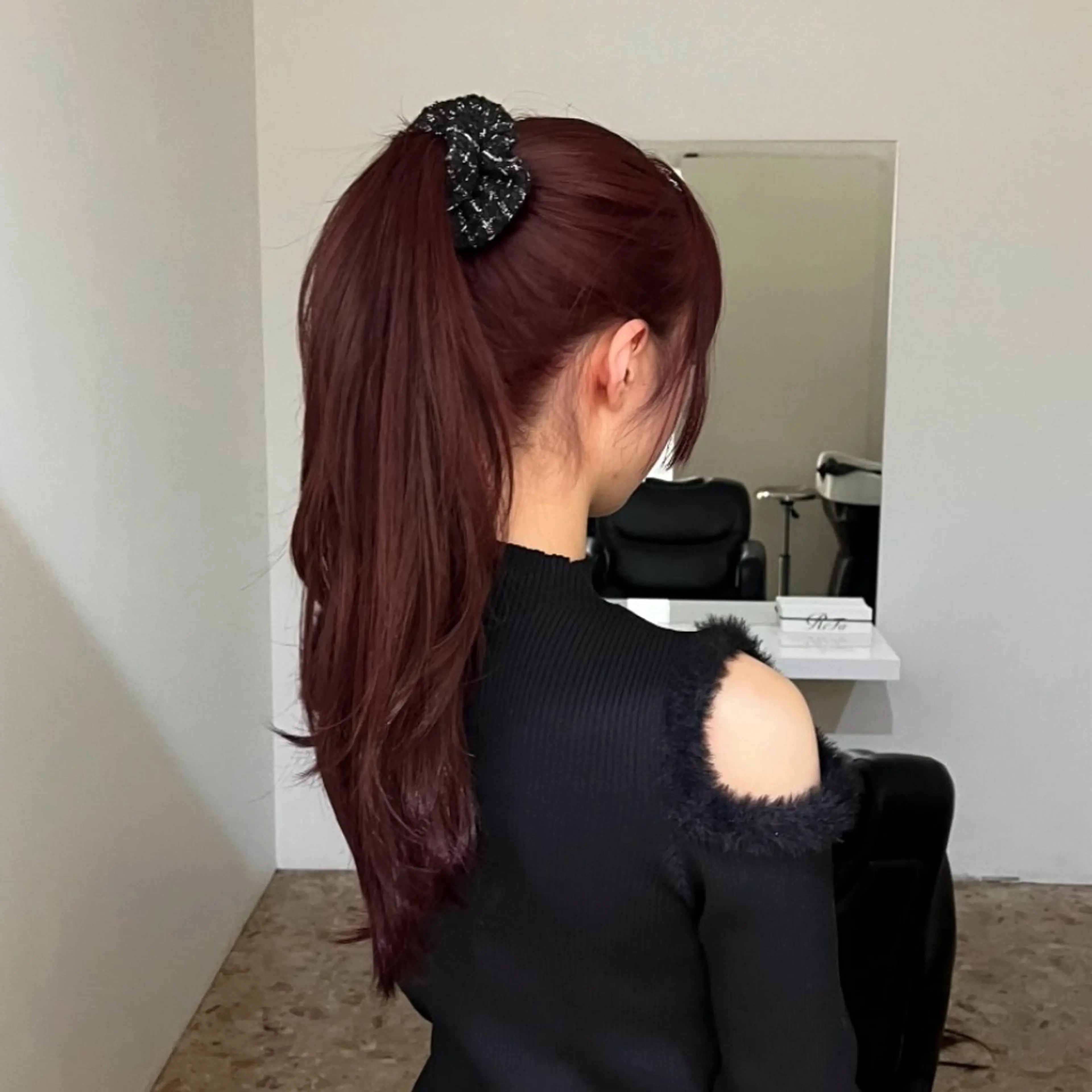 ロング カラー 艶カラー/ブリーチ なし/ASUMI🎀のヘアスタイル