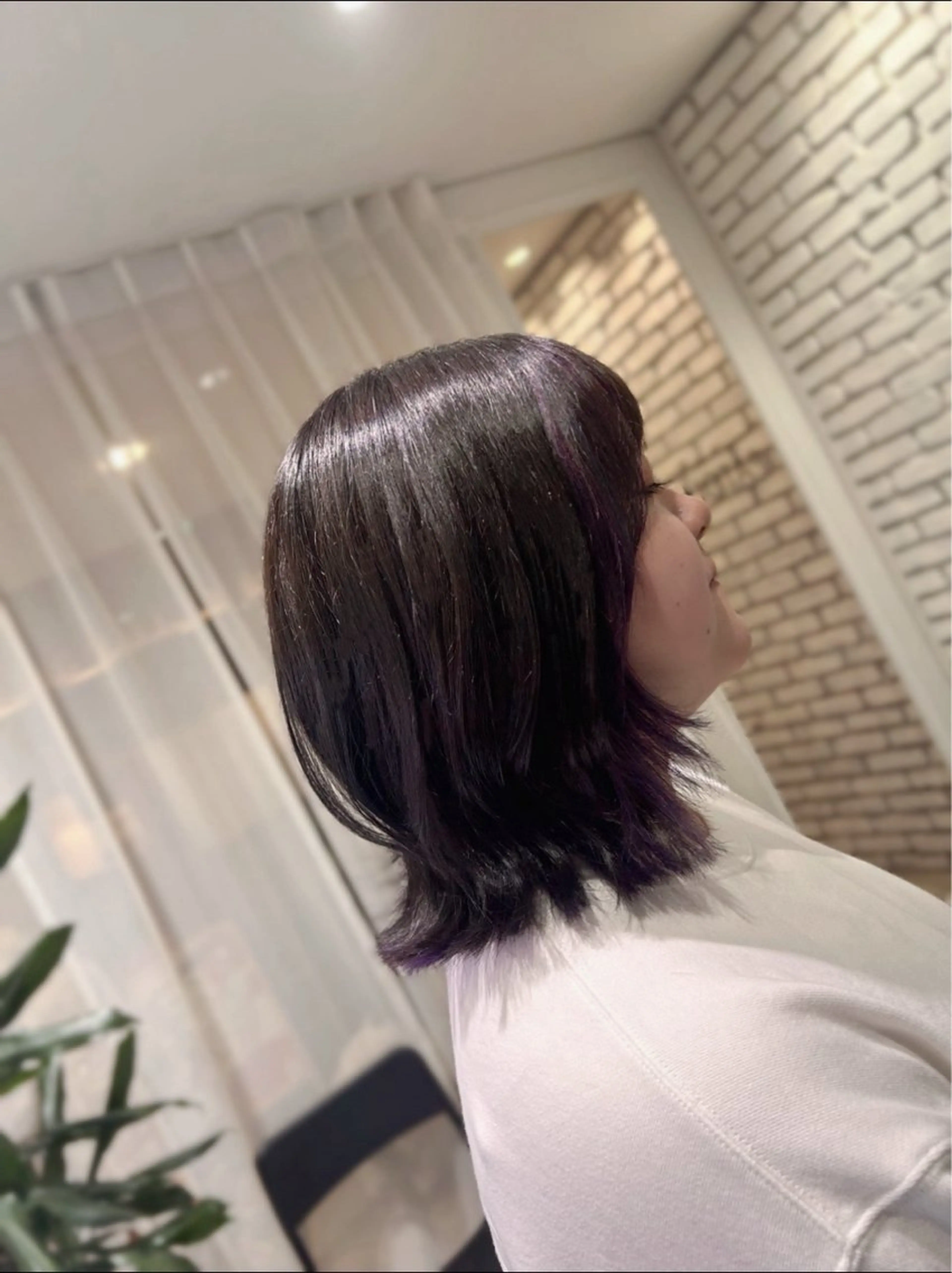 ミディアム 🤎オリーブカラー× パーマ特化💫森口のヘアスタイル
