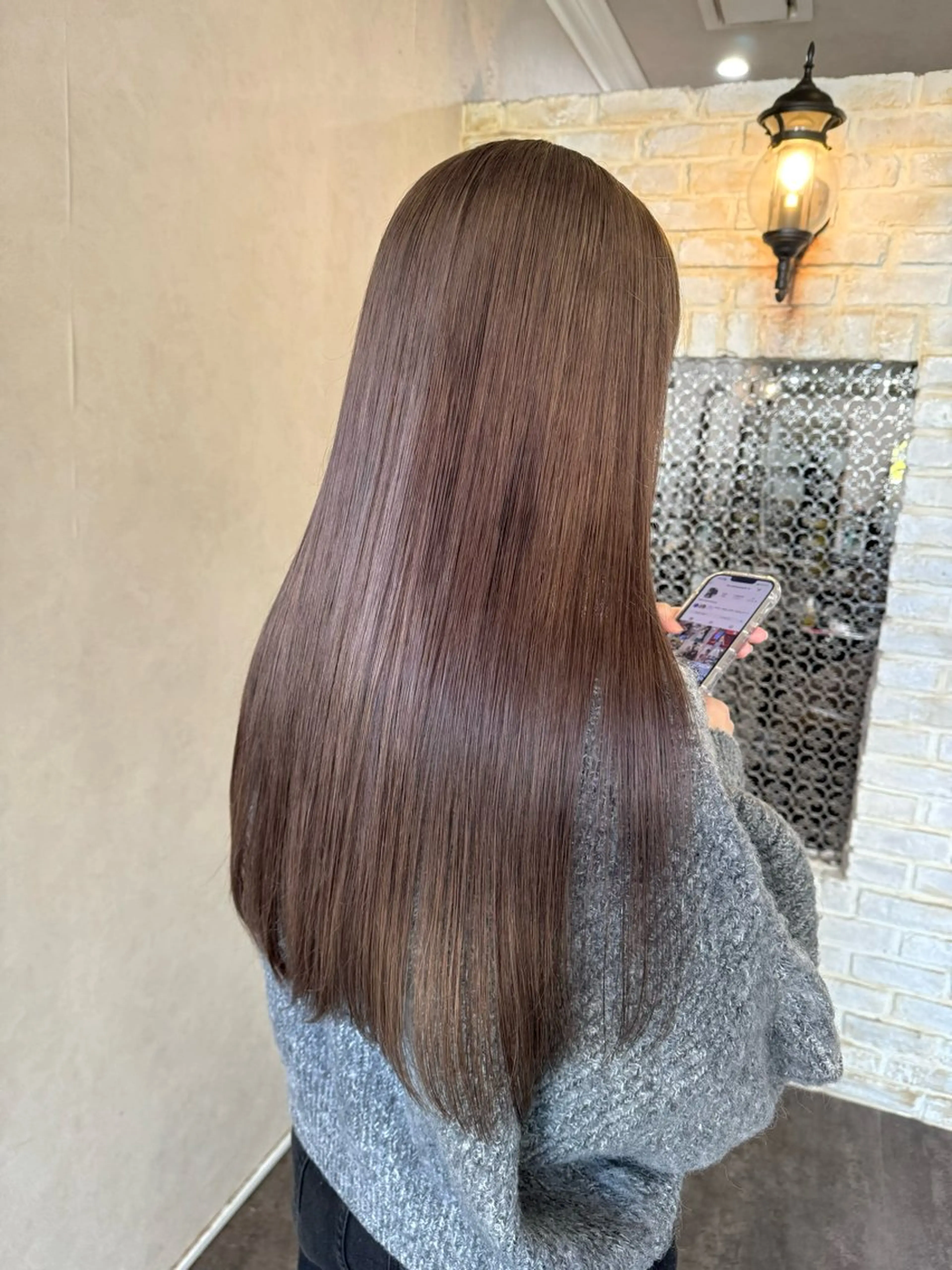 ロング カラー🫧アレンジ 🎀REIMIのヘアスタイル