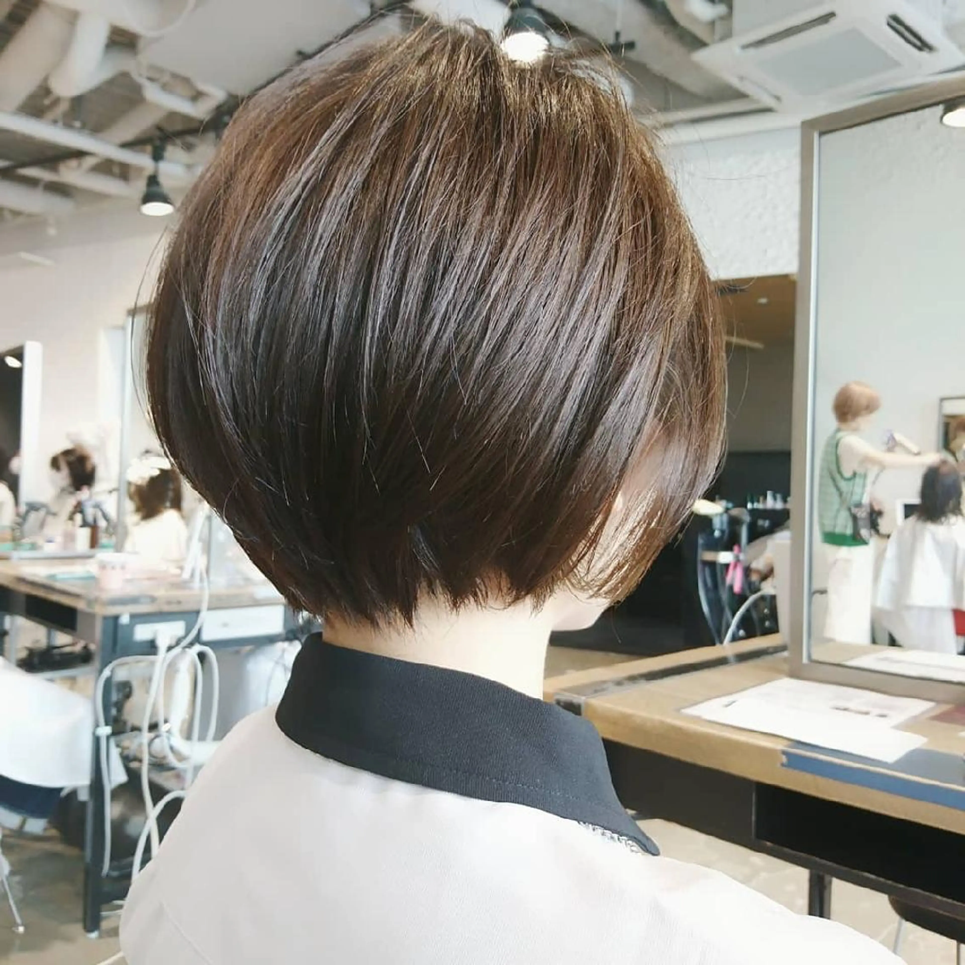 ショート カラー 髪質改善🌸縮毛矯正 専門家💖後藤のヘアスタイル