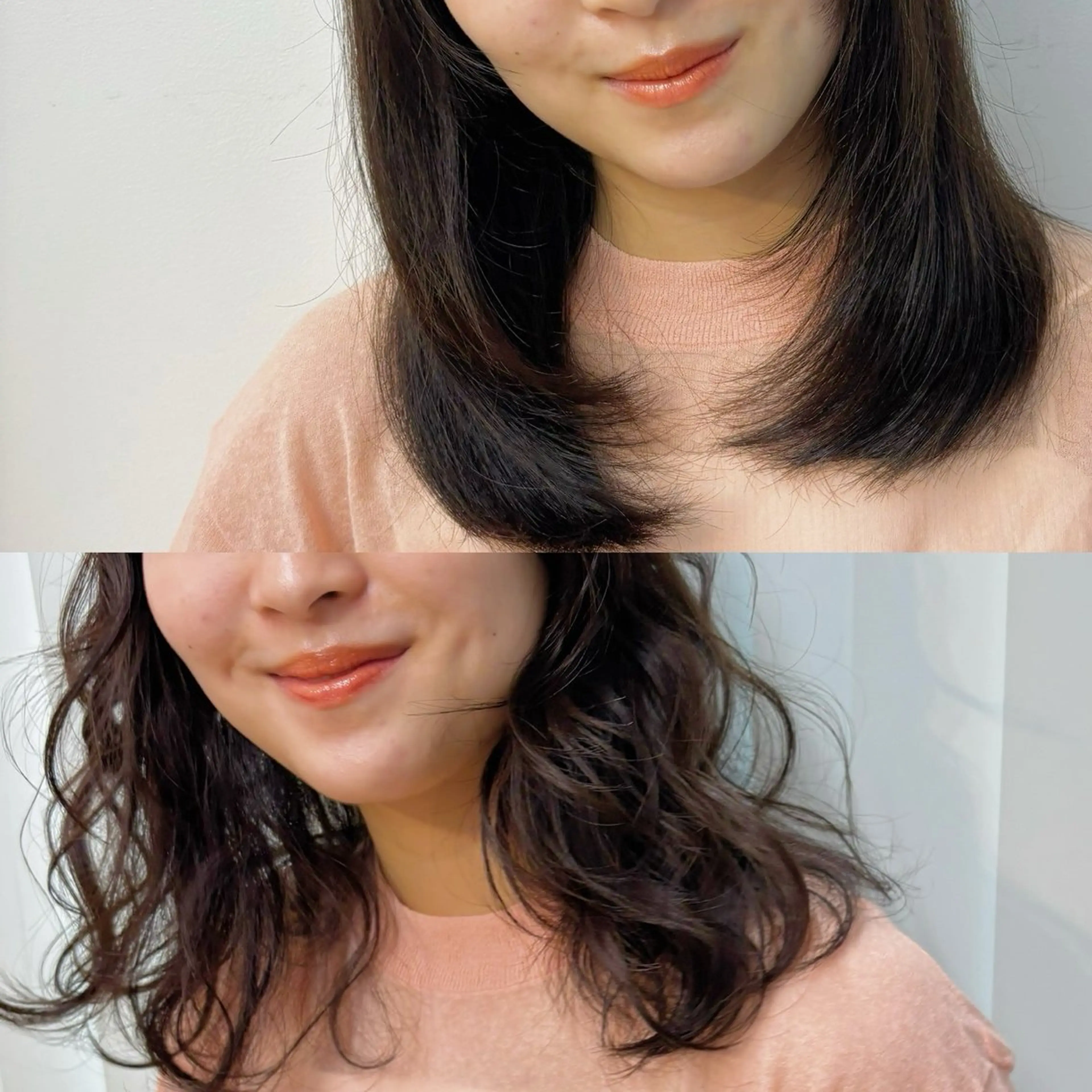 パーマ ニュアンスパーマ カット パーマ ボブ/ミディアム 親しみやすさ/さくらのヘアスタイル