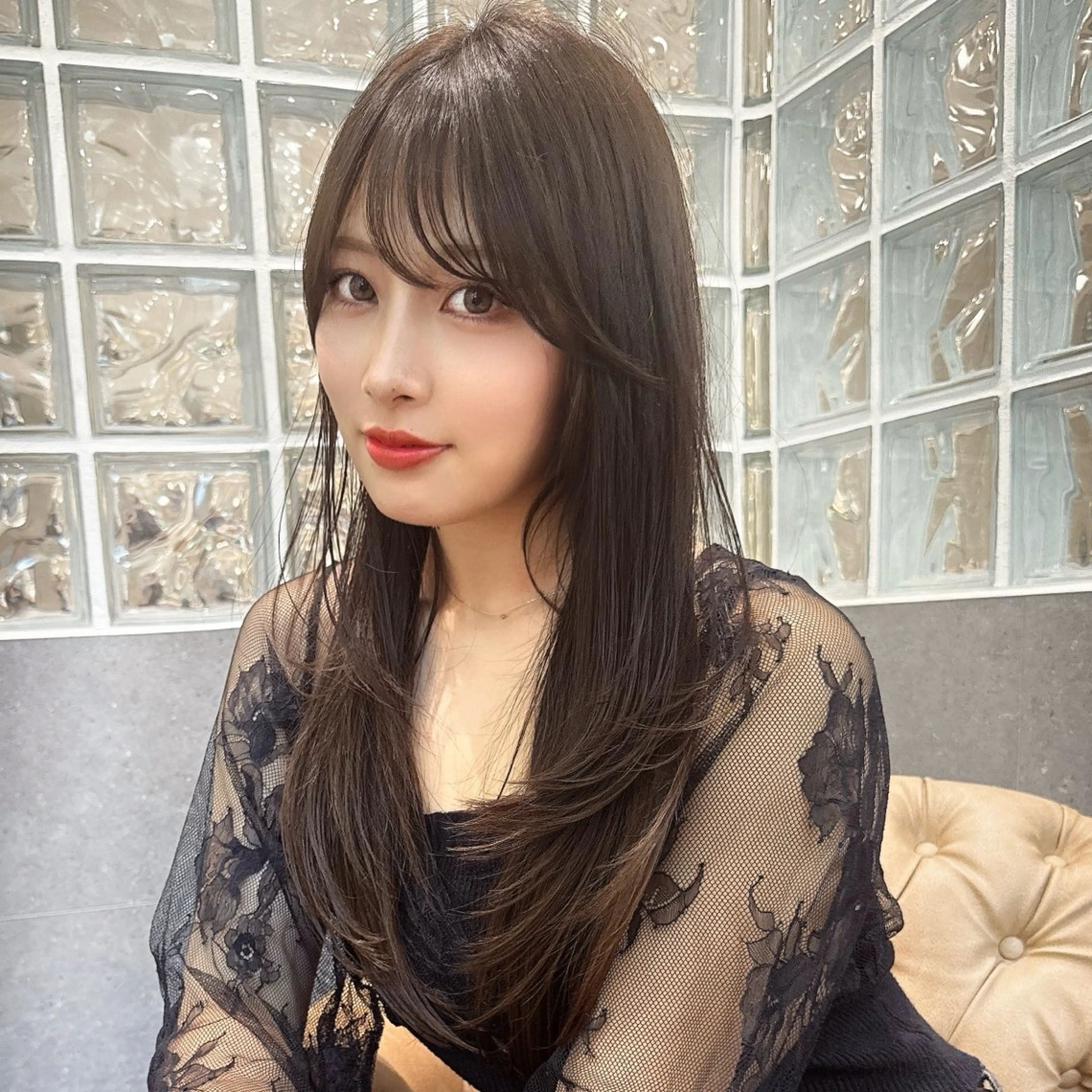 ロング 髪質改善/縮毛矯正 松原和志のヘアスタイル