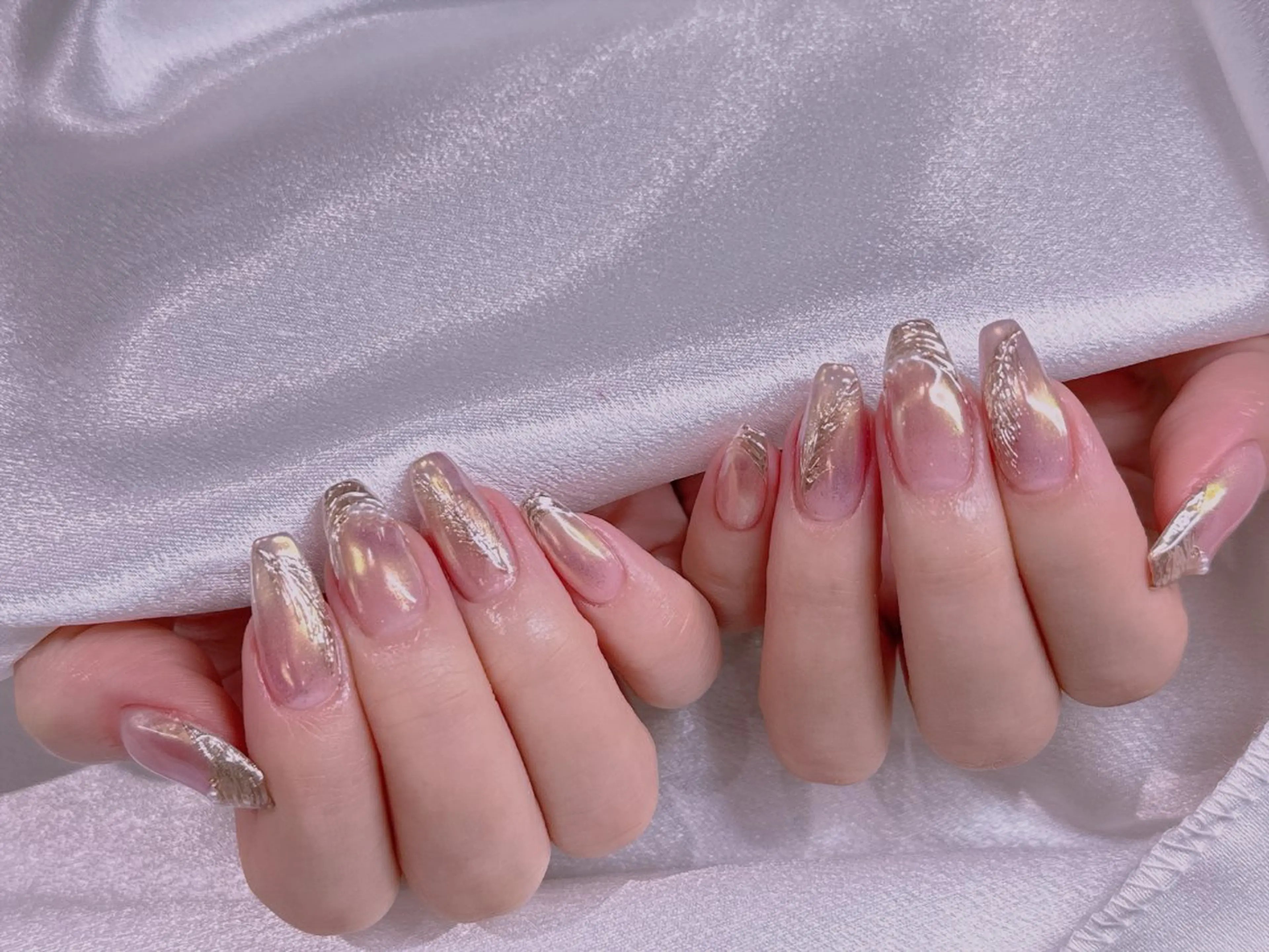 ネイル ハンドネイル 長さだし専門店 M2　rikaのネイルデザイン