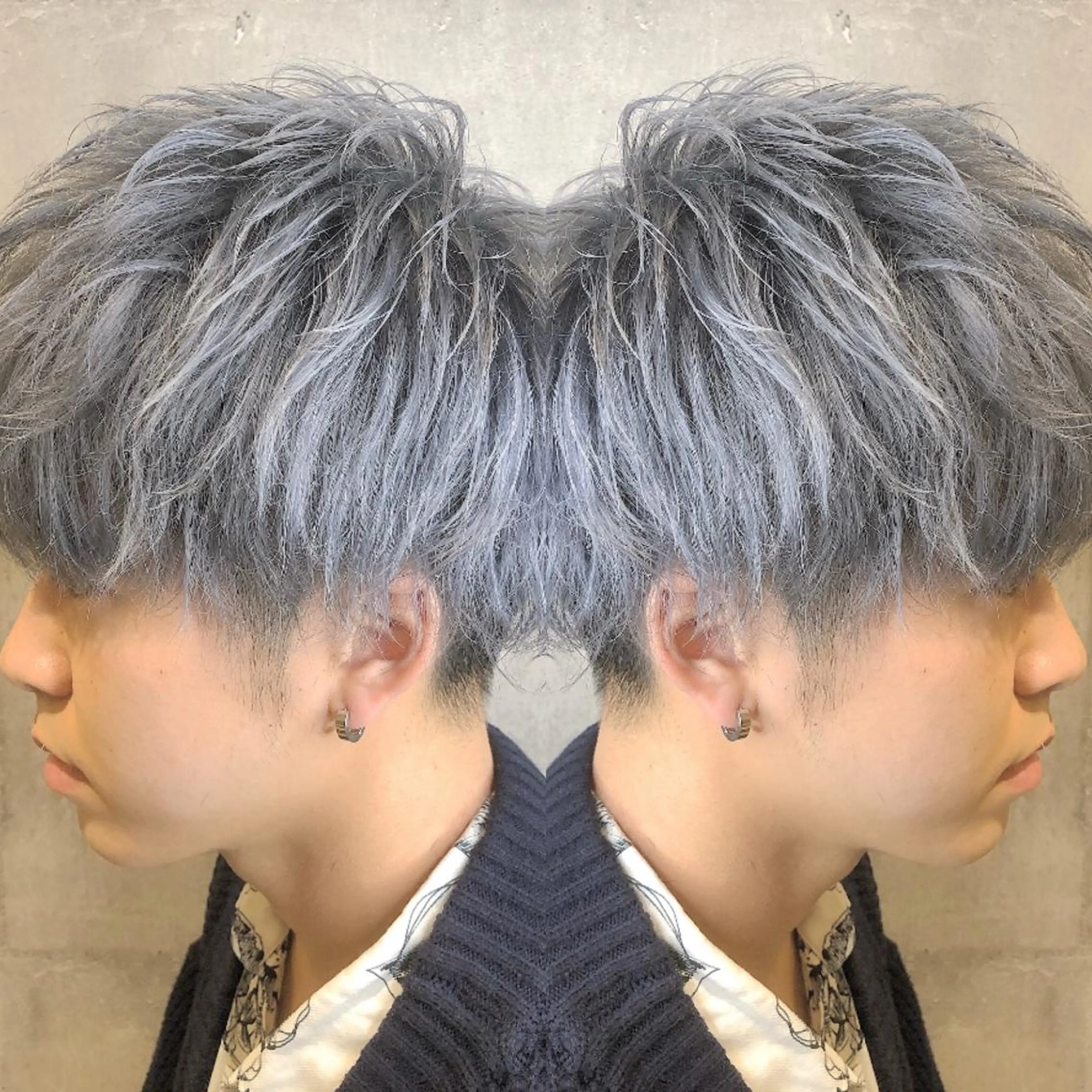 ショート カラー パーマ ヘアアレンジ メンズ キッズ ネイル マツエク・マツパ EnBlesS西宮 マンツーマン神道有基のヘアスタイル