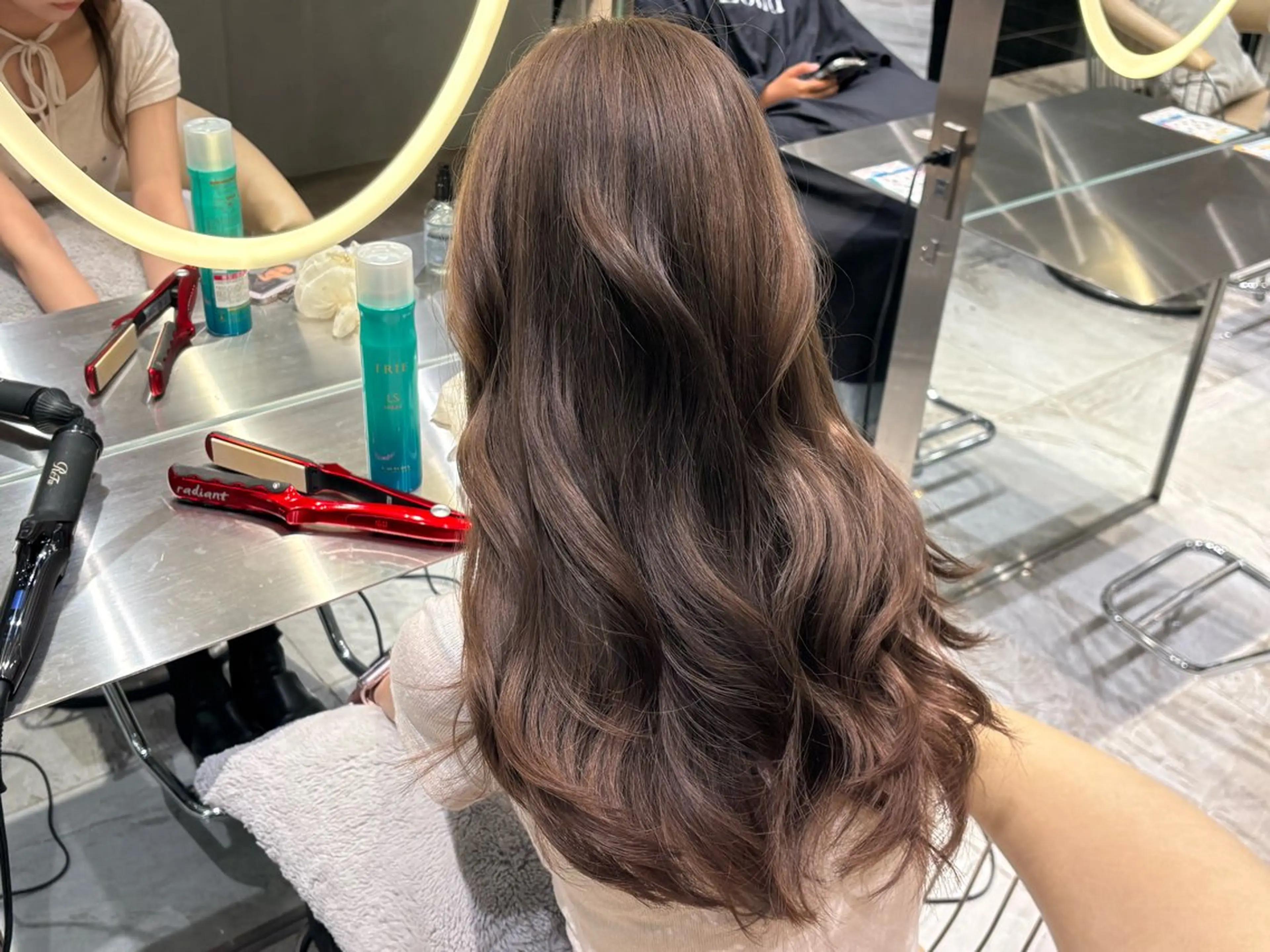 ロング カラー 藤田 天河のヘアスタイル