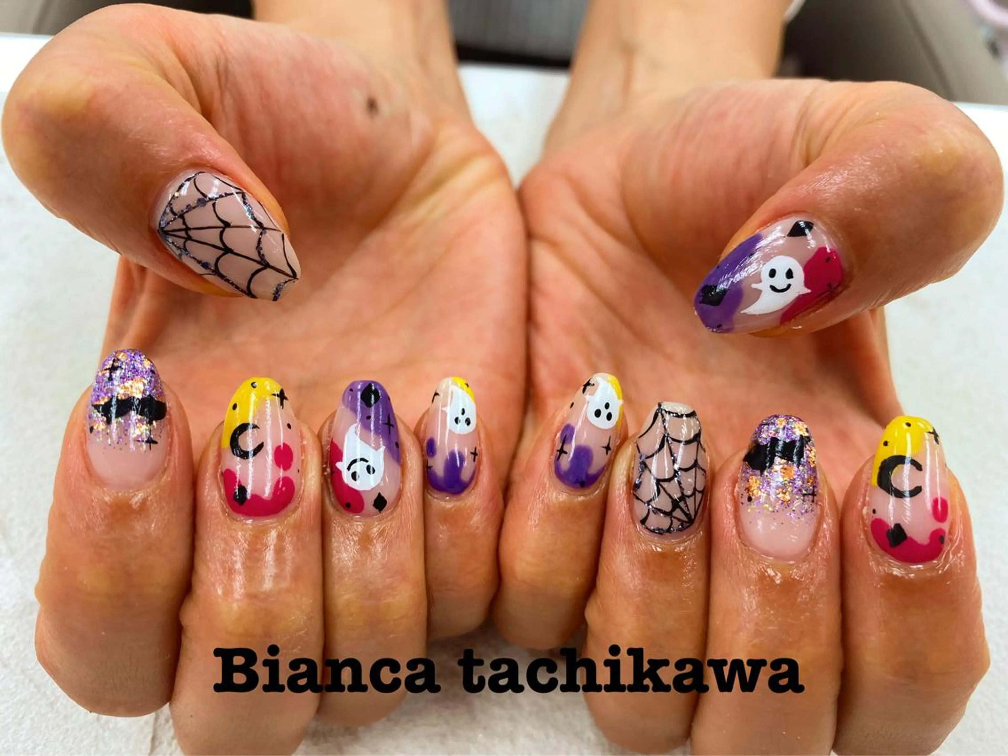 ネイル Bianca 立川店 小川のネイルデザイン