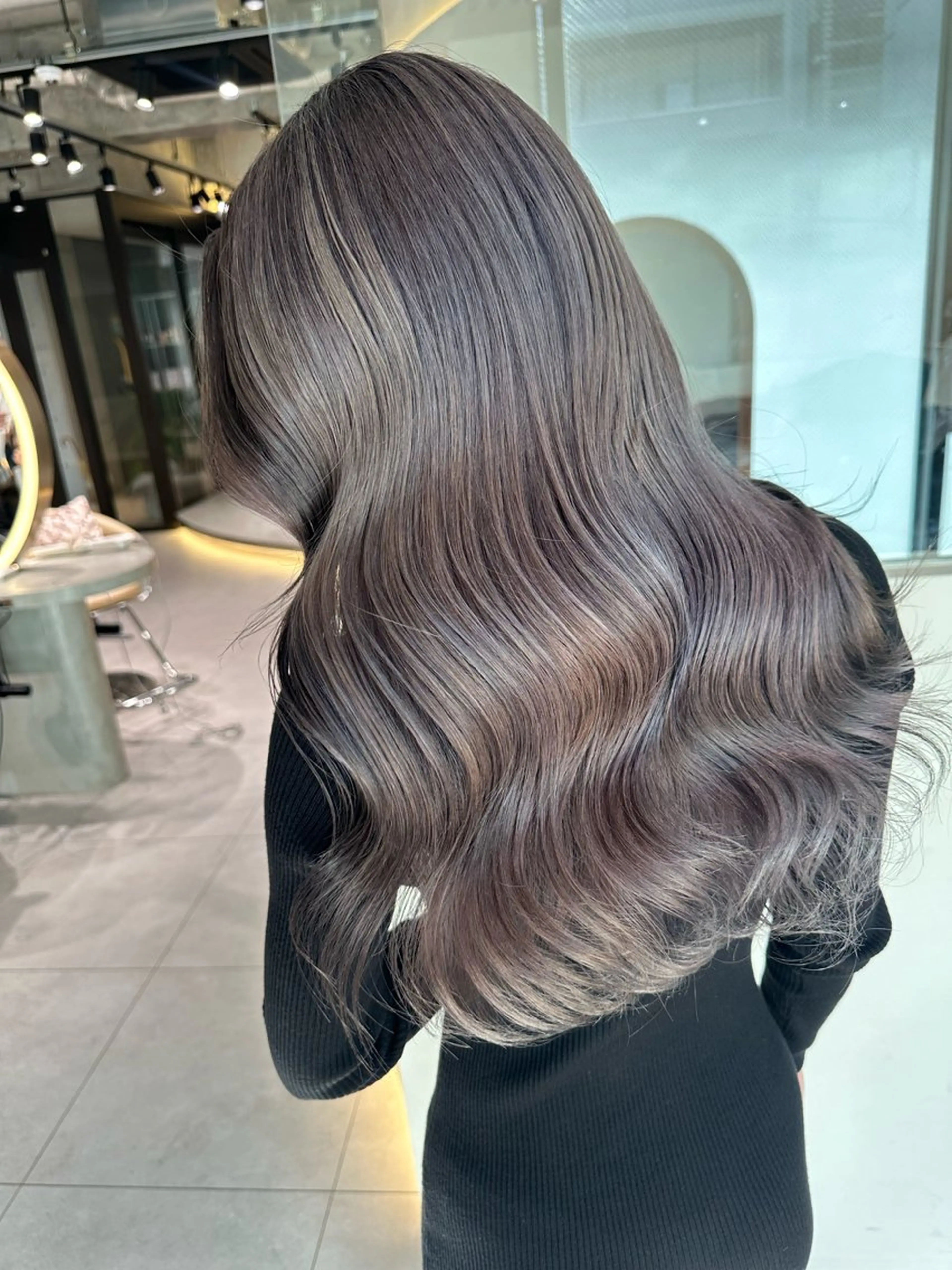 【✨🫧髪質改善ケアカラー➕トリートメント✨🫧】お客様の髪質、履歴に合わせた経験豊富な知識で薬剤選定を行います⭕️の写真