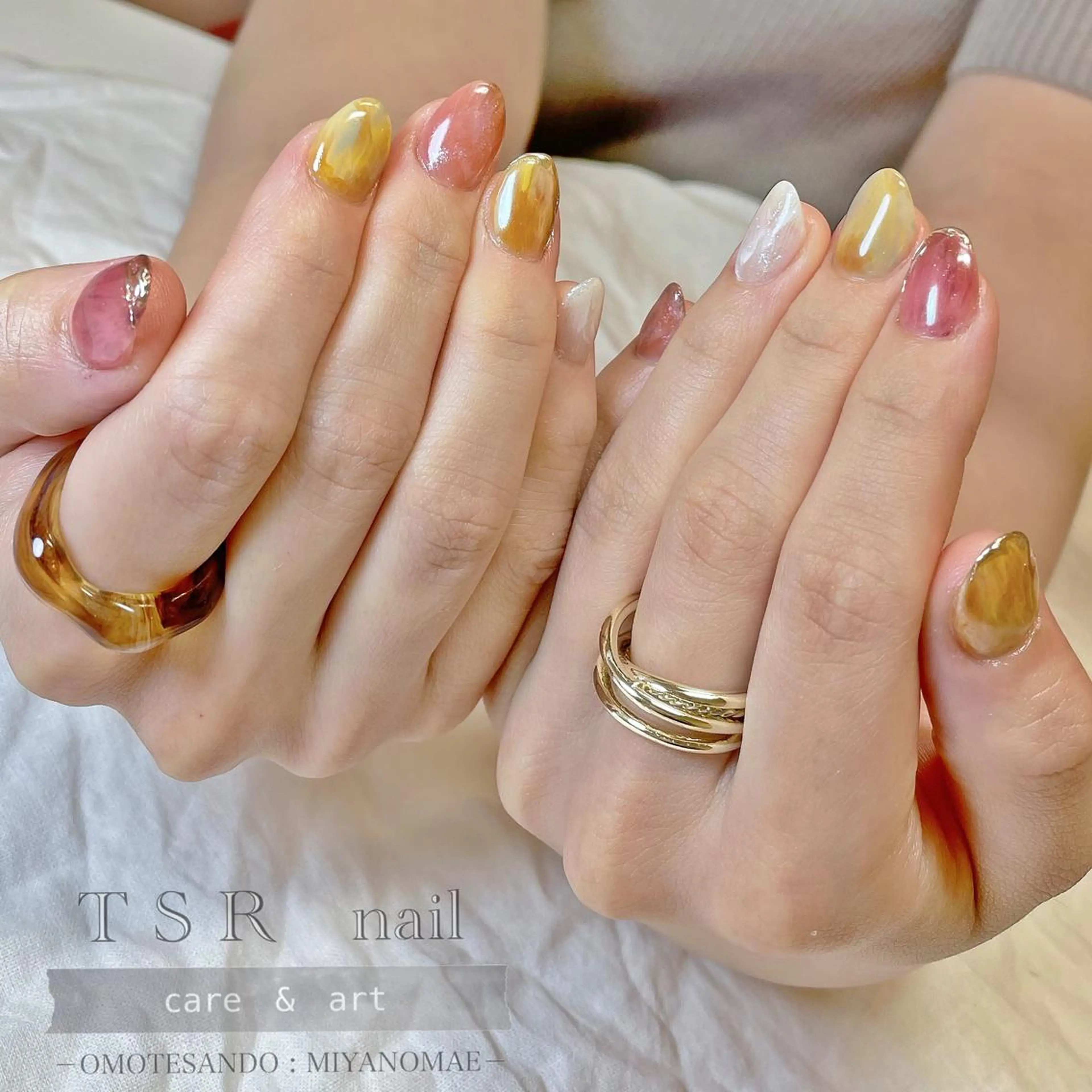 ネイル 爪咲 りり花のネイルデザイン