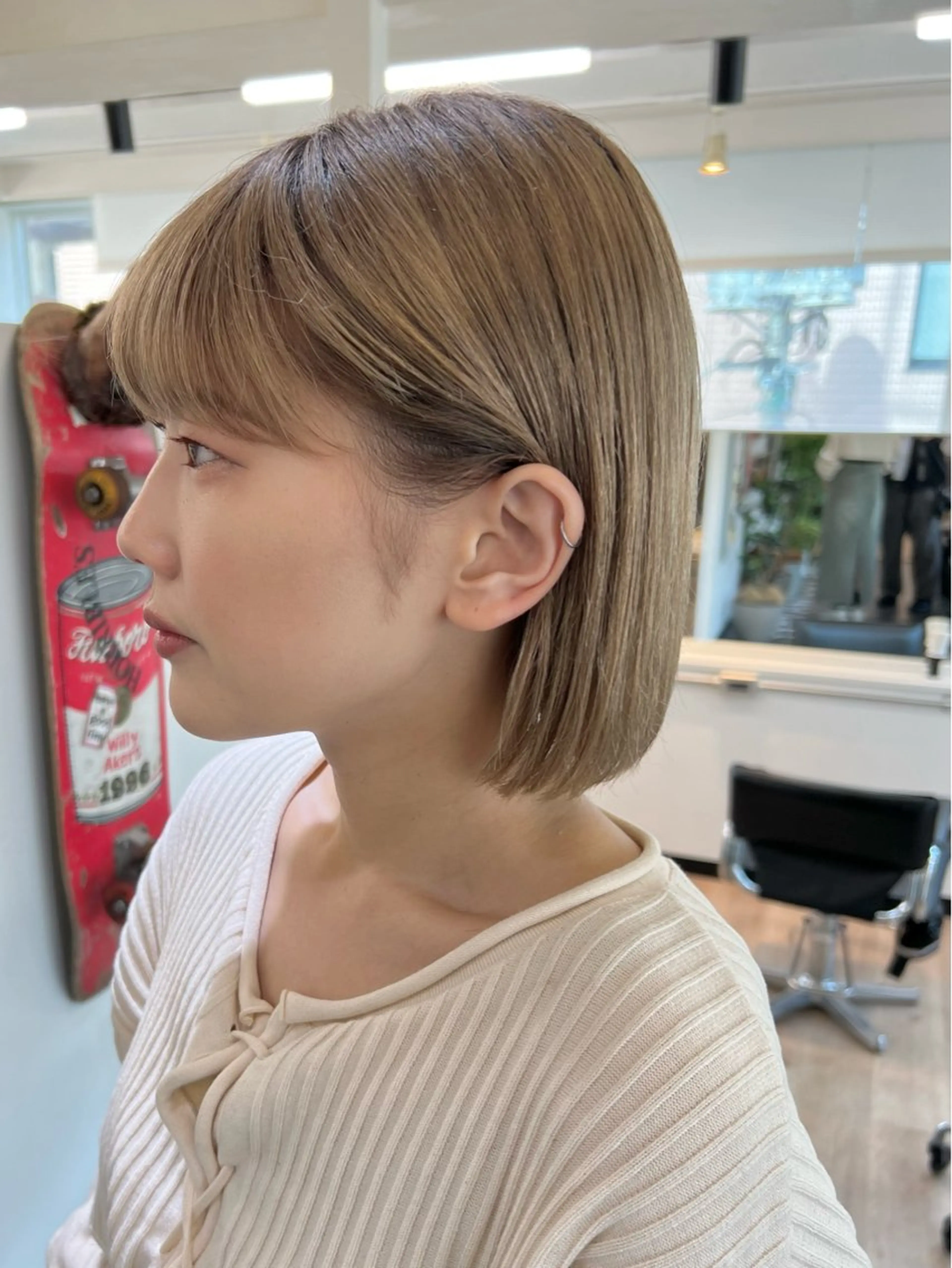 ミディアム カラー 🌈新田 みどり🌈のヘアスタイル