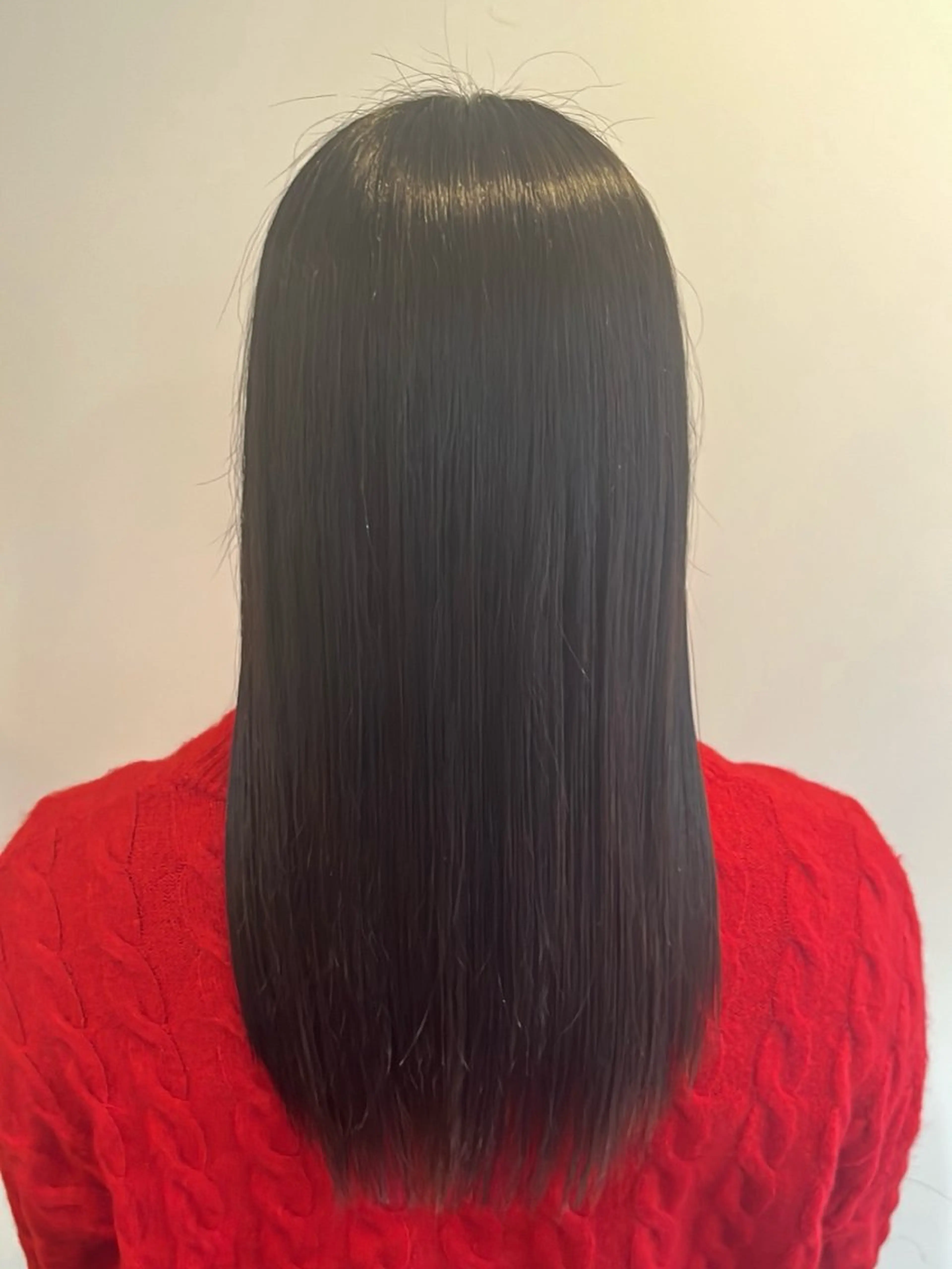 ロング 髪質改善 オートクチュールランコントレ西京極店所属・今在家 玲【艶髪スト レート/メンズ】のヘアスタイル