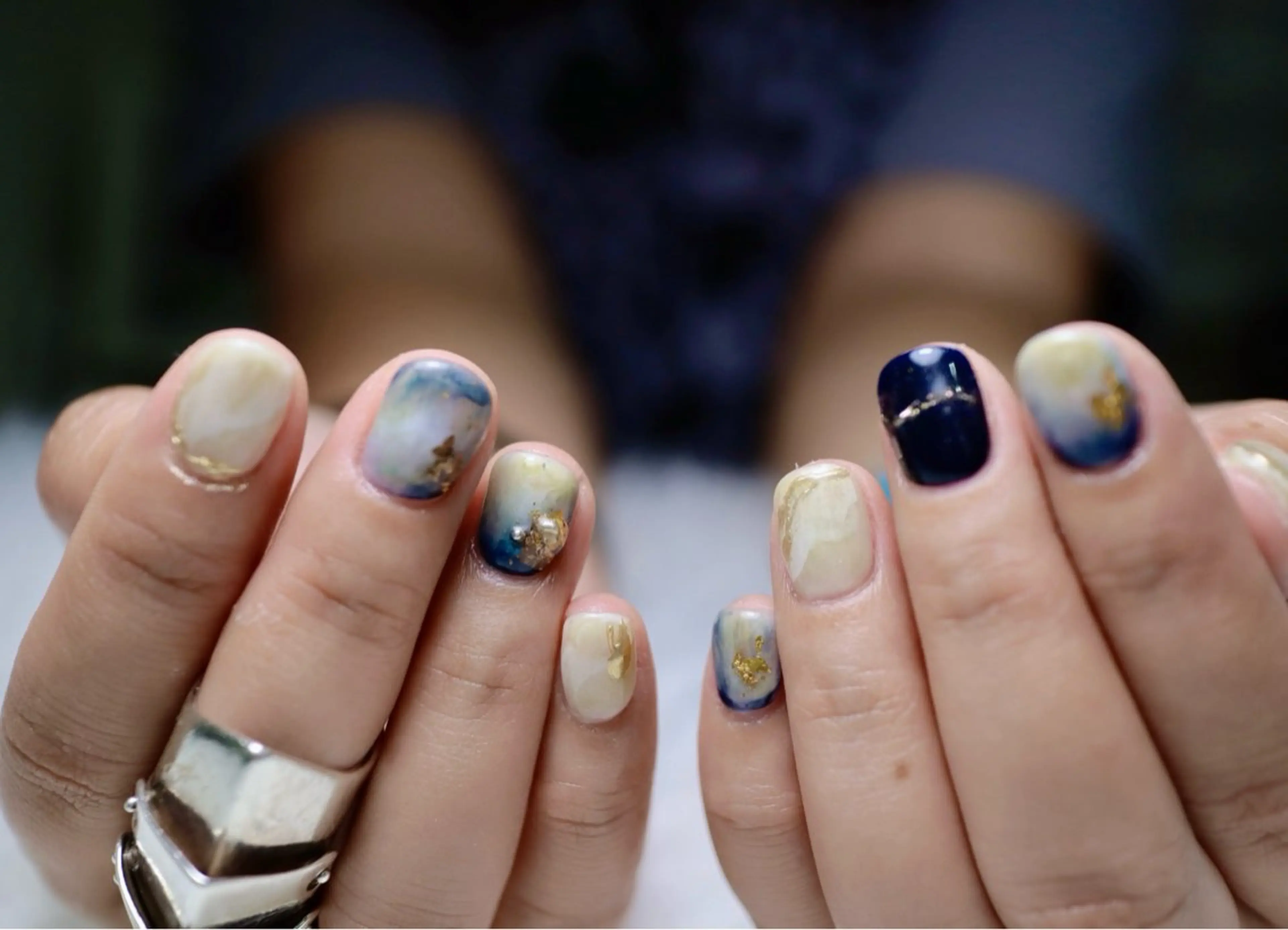 ネイル ニュアンスネイル Kaka Nailsのネイルデザイン