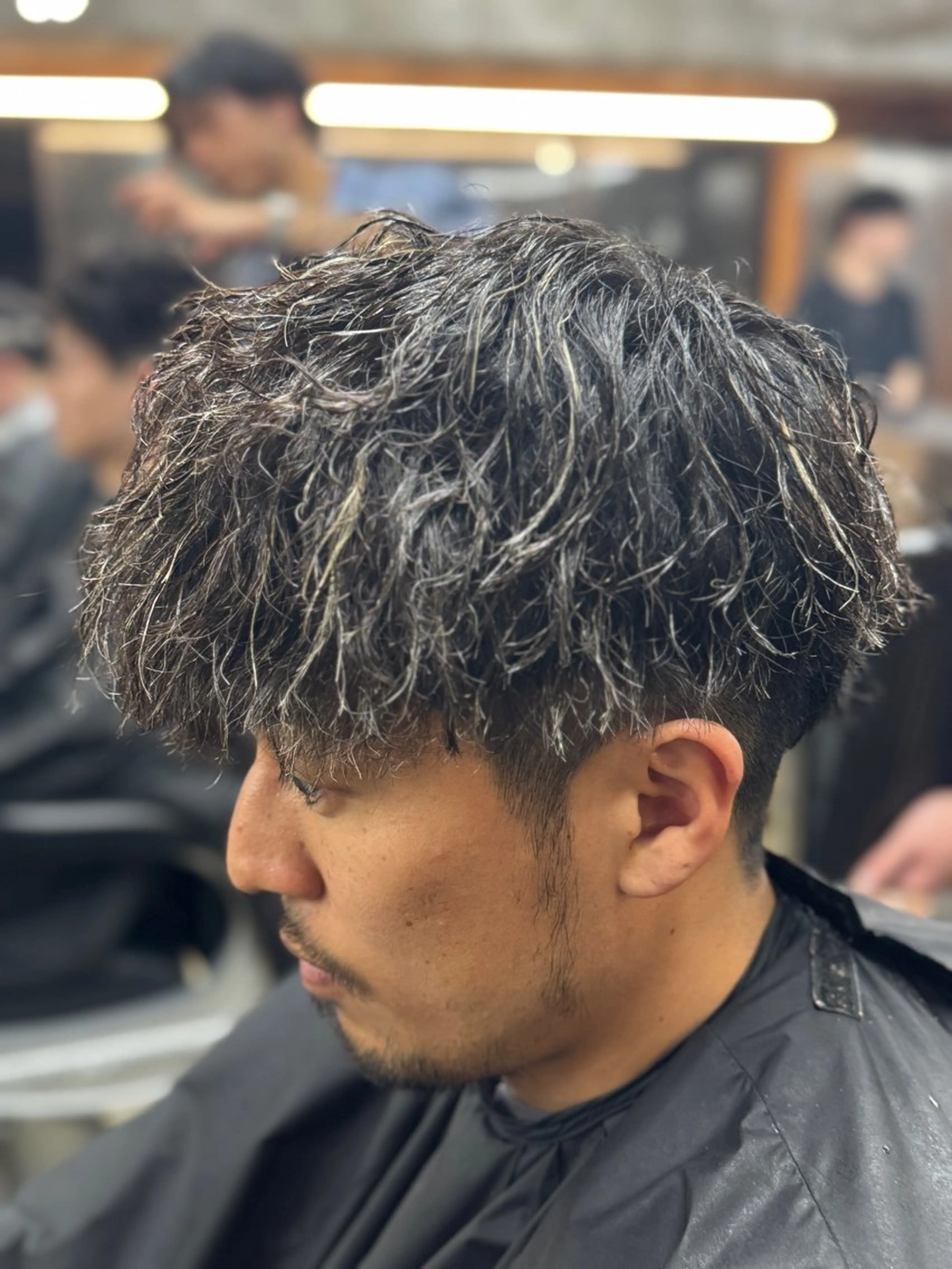 ショート カラー パーマ ヘアアレンジ メンズ メンズ特化酒井翔太 /メンズカット/名駅のヘアスタイル