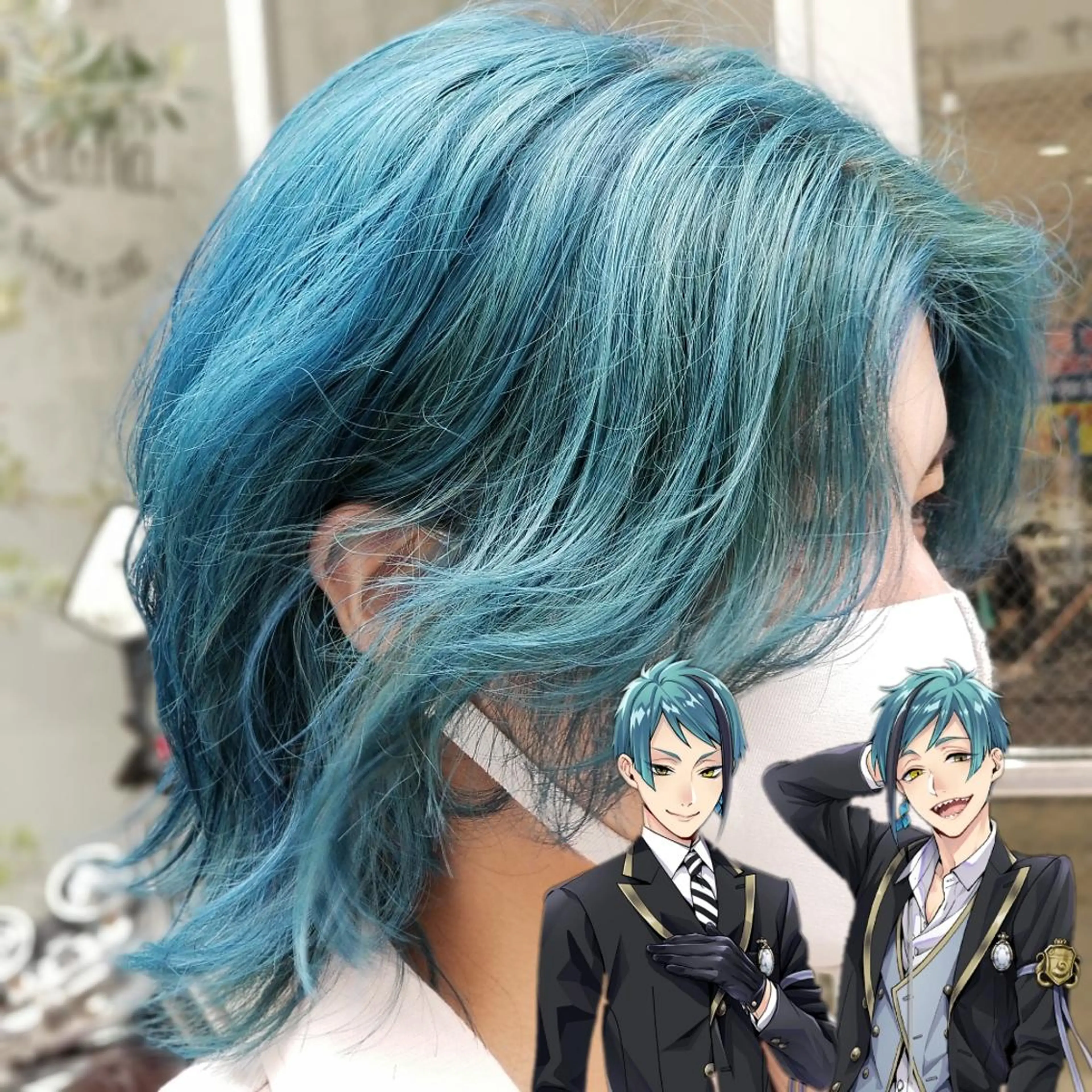 カラー ショート 植田 /エクステ /ブリーチ/髪質改善のヘアスタイル