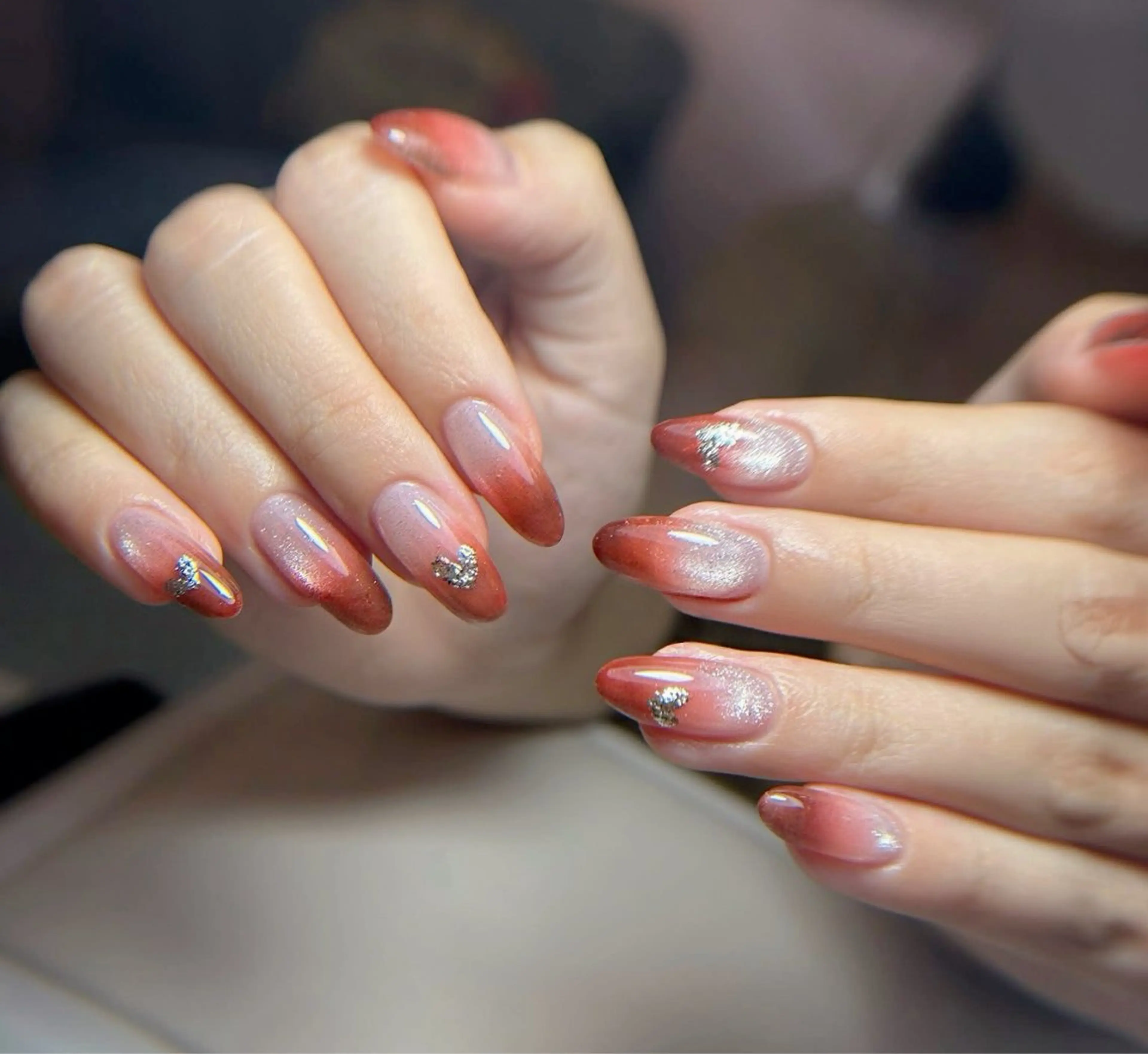 ネイル ハンドネイル ハンドケア DuLi Blinkのネイルデザイン