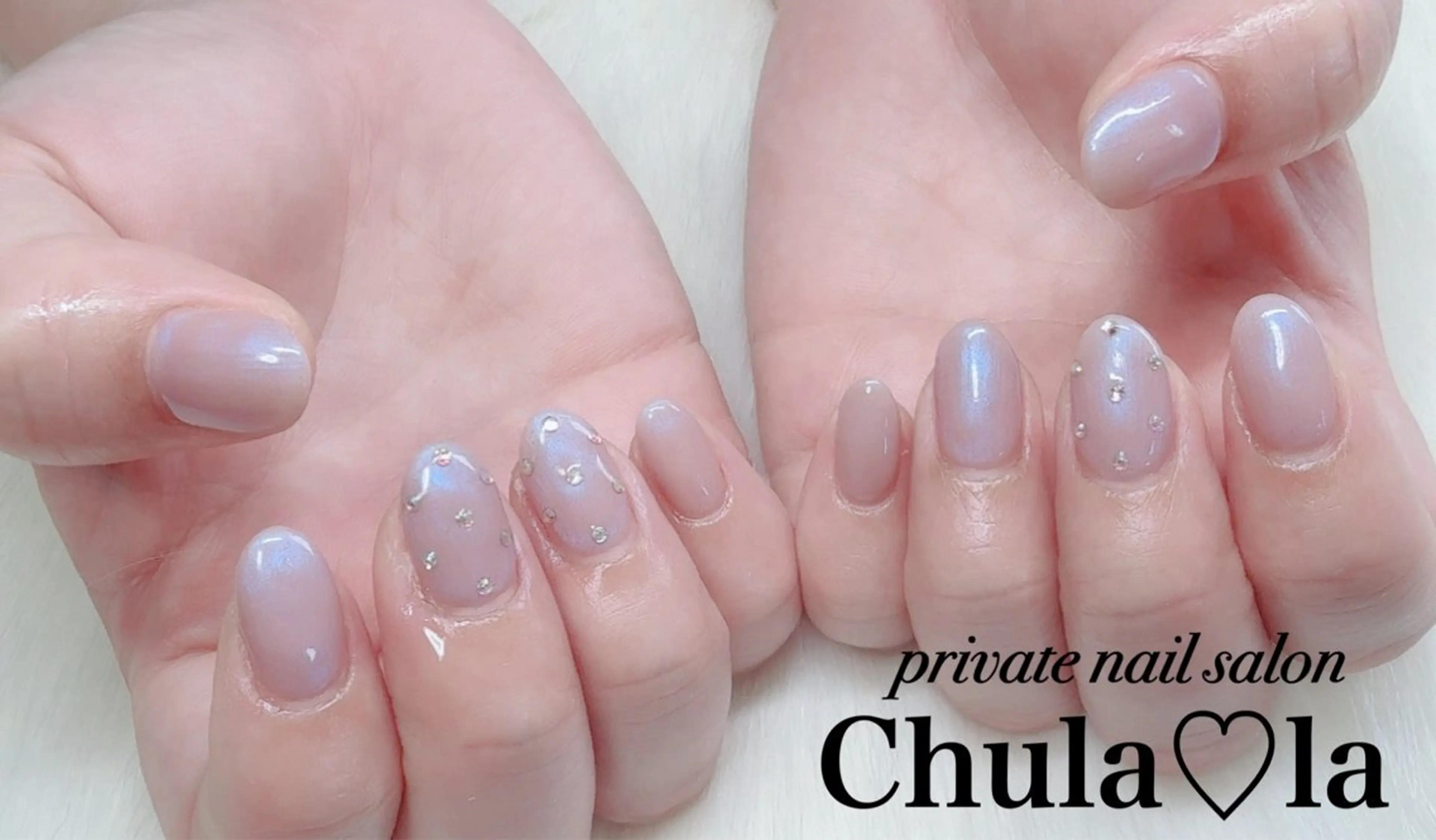 ネイル ストーンネイル ハンドネイル Chula♡la 豊見城市高安のネイルデザイン