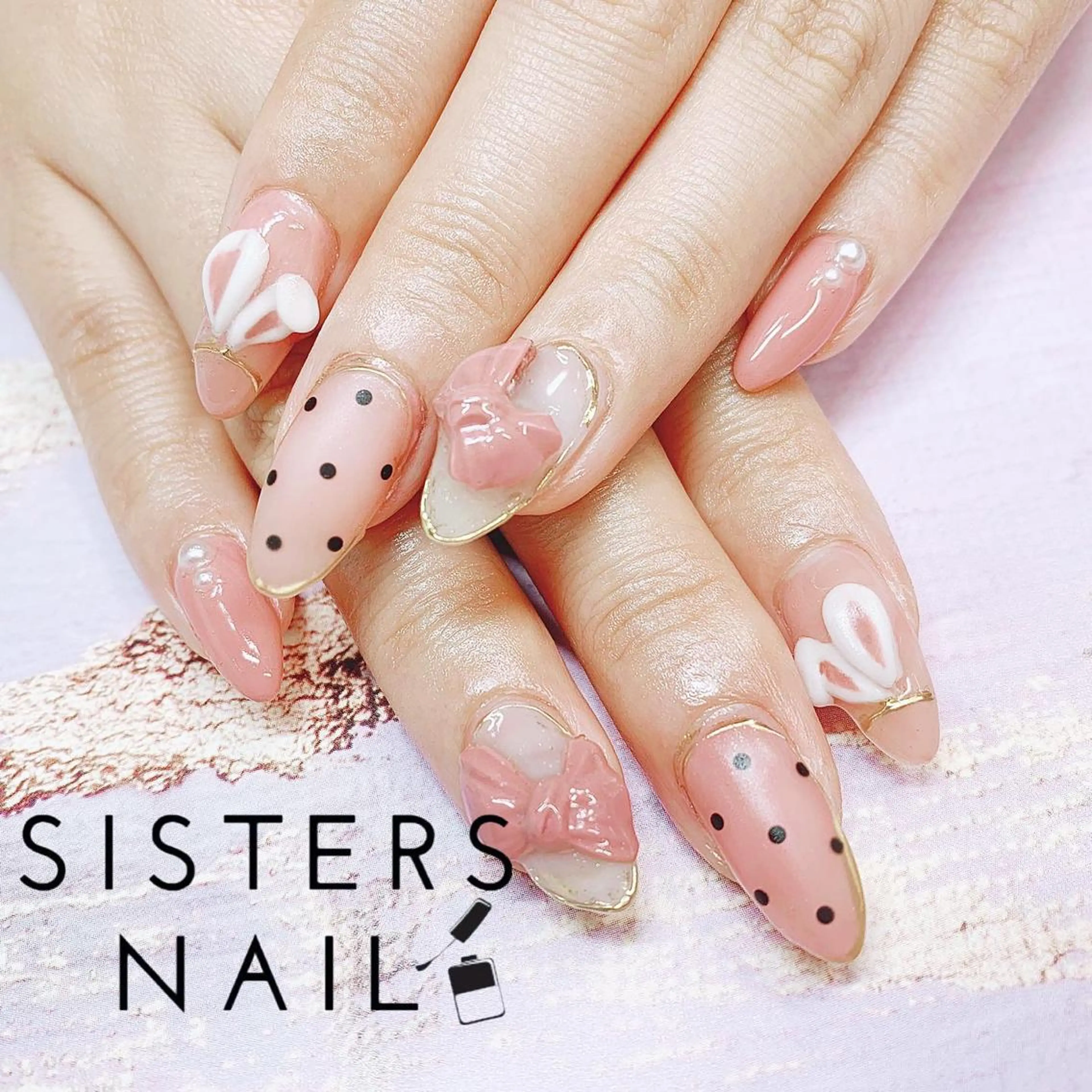 ネイル ハンドネイル ハンドケア sisters nail.fのネイルデザイン